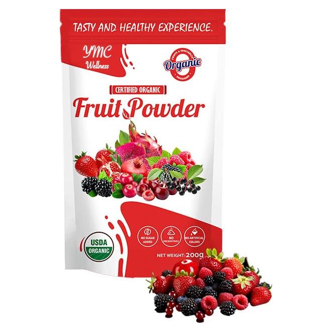 Polvo de Superalimento Orgánico YMC Wellness 209.79g - Antioxidantes