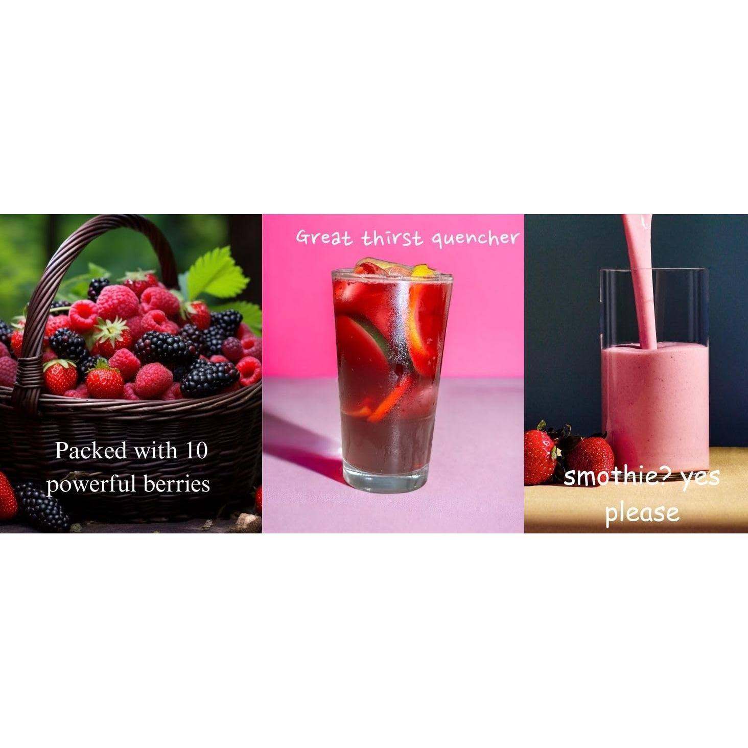 Polvo de Superalimento Orgánico YMC Wellness 209.79g - Antioxidantes