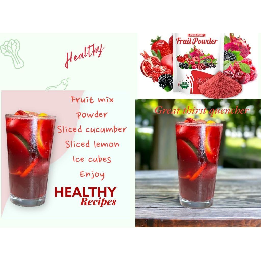 Polvo de Superalimento Orgánico YMC Wellness 209.79g - Antioxidantes