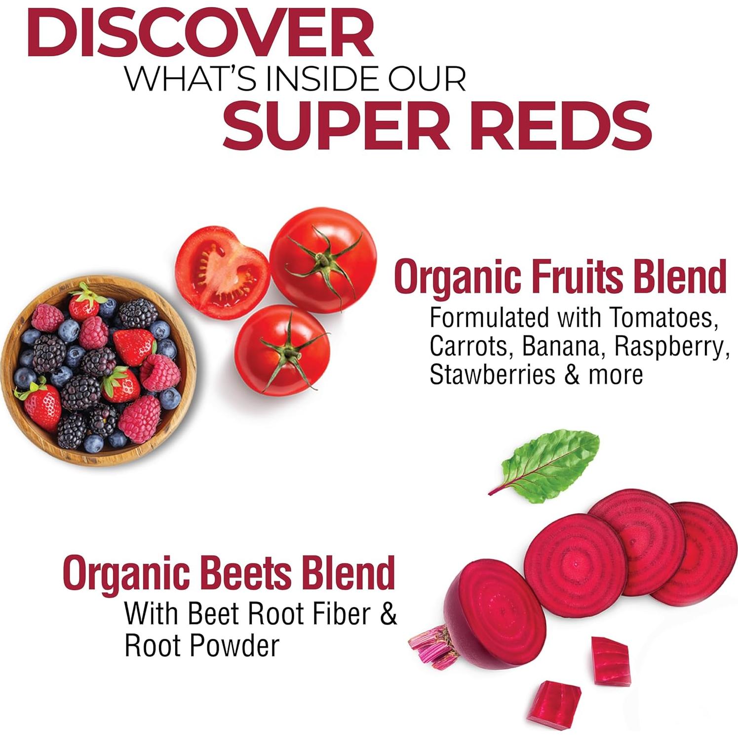 Country Farms Super Reds 200g - Superalimento Antioxidante Sabor Bayas