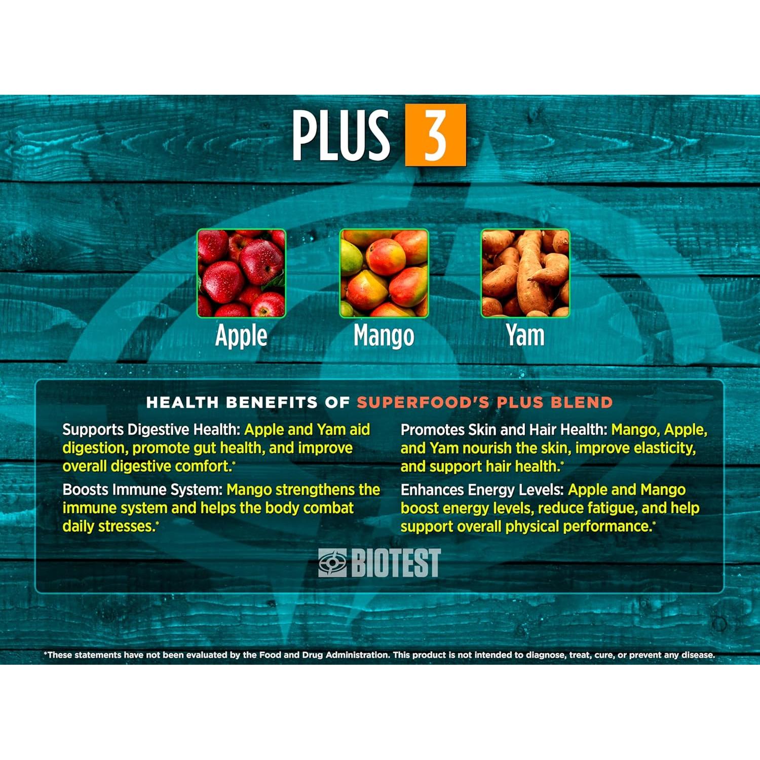 Biotest Superfood 18 Berries y Verduras Liofilizadas 150 g