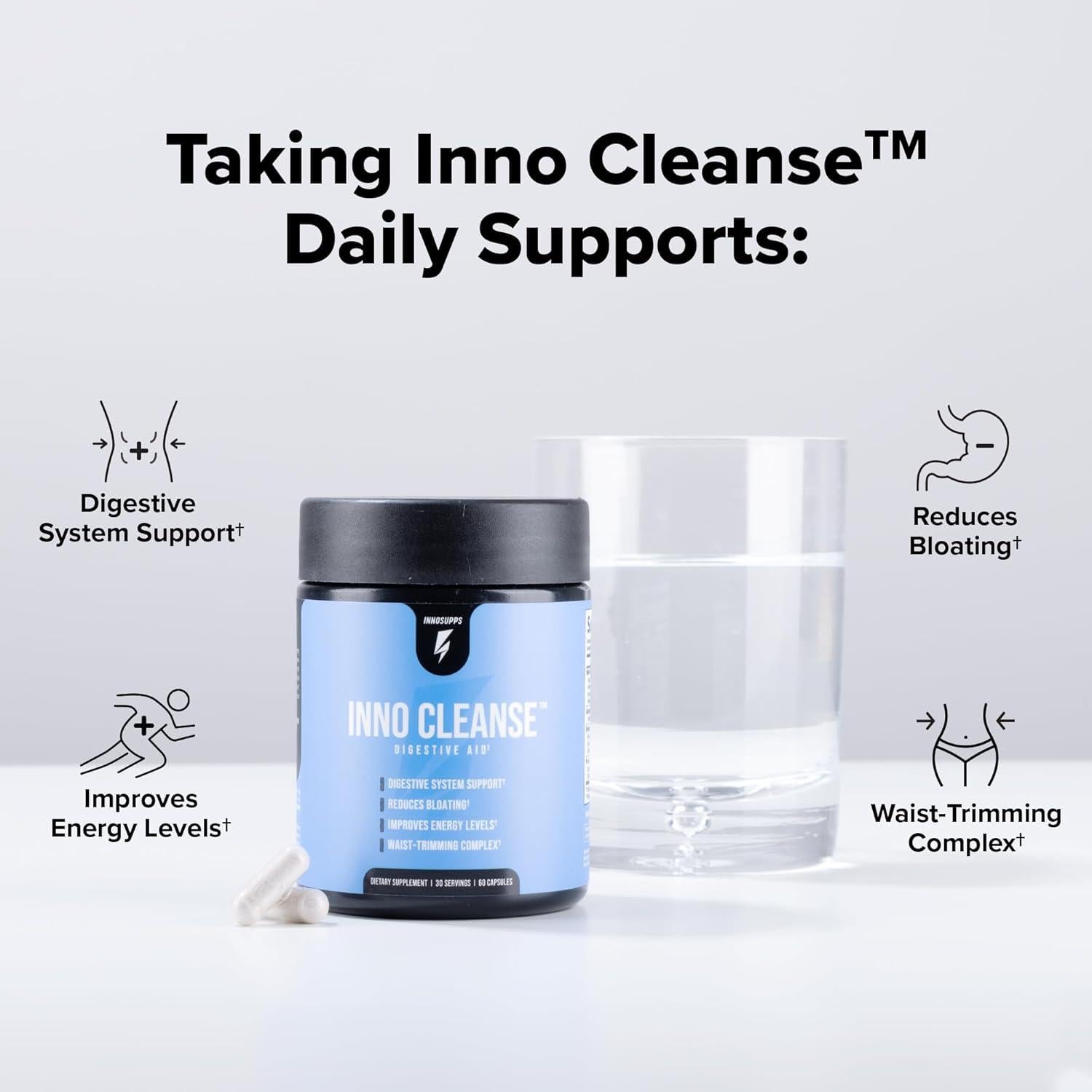 Inno Cleanse - Suplemento Digestivo Vegano 81.65g
