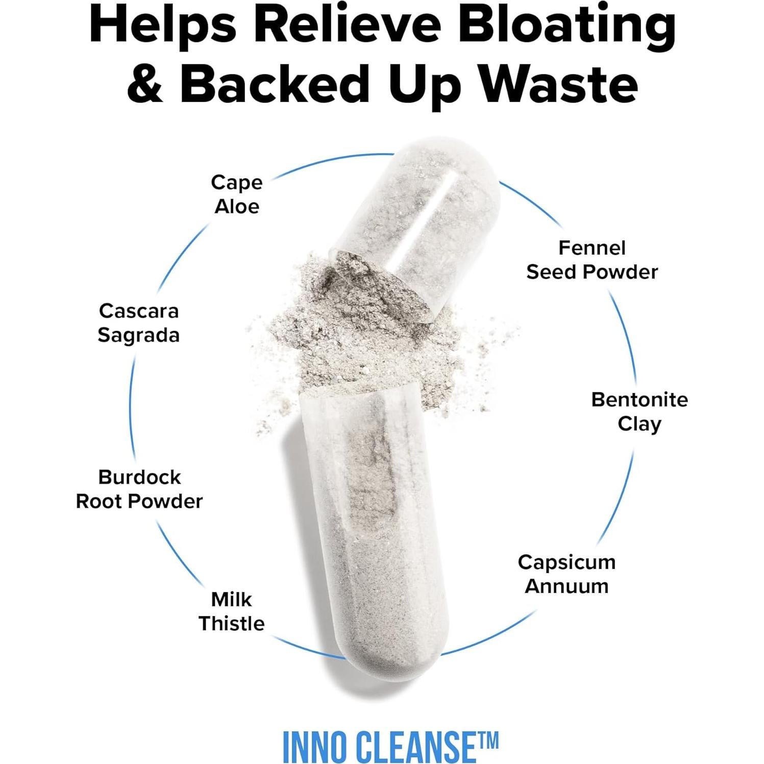 Inno Cleanse - Suplemento Digestivo Vegano 81.65g