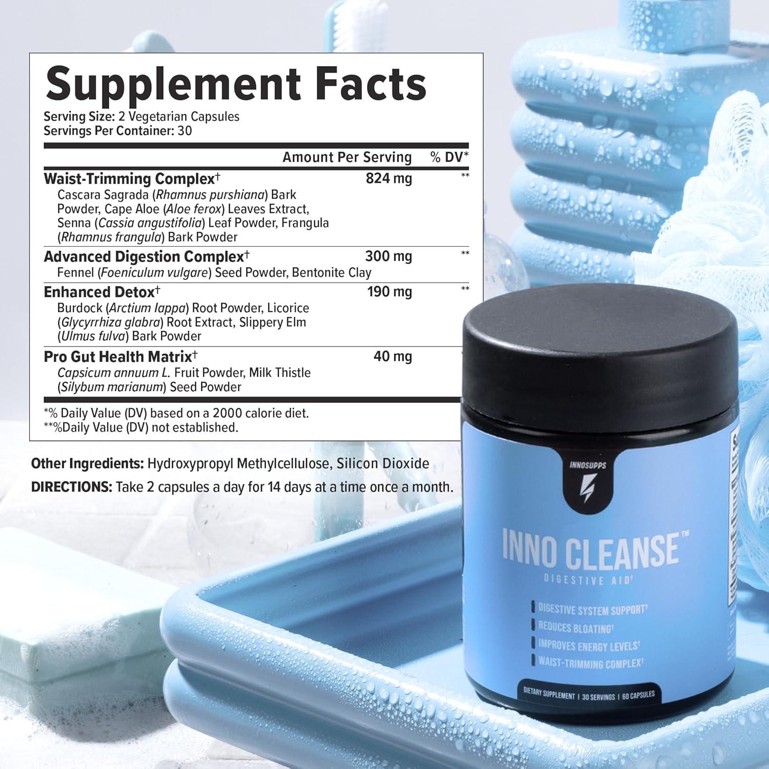 Inno Cleanse - Suplemento Digestivo Vegano 81.65g