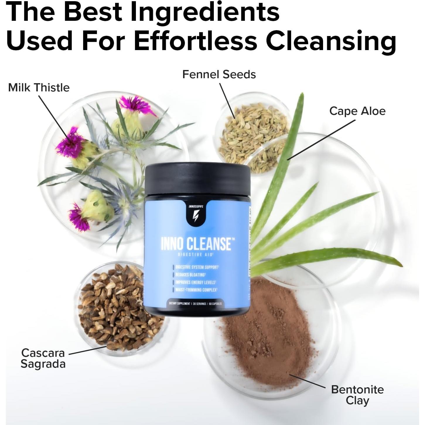 Inno Cleanse - Suplemento Digestivo Vegano 81.65g