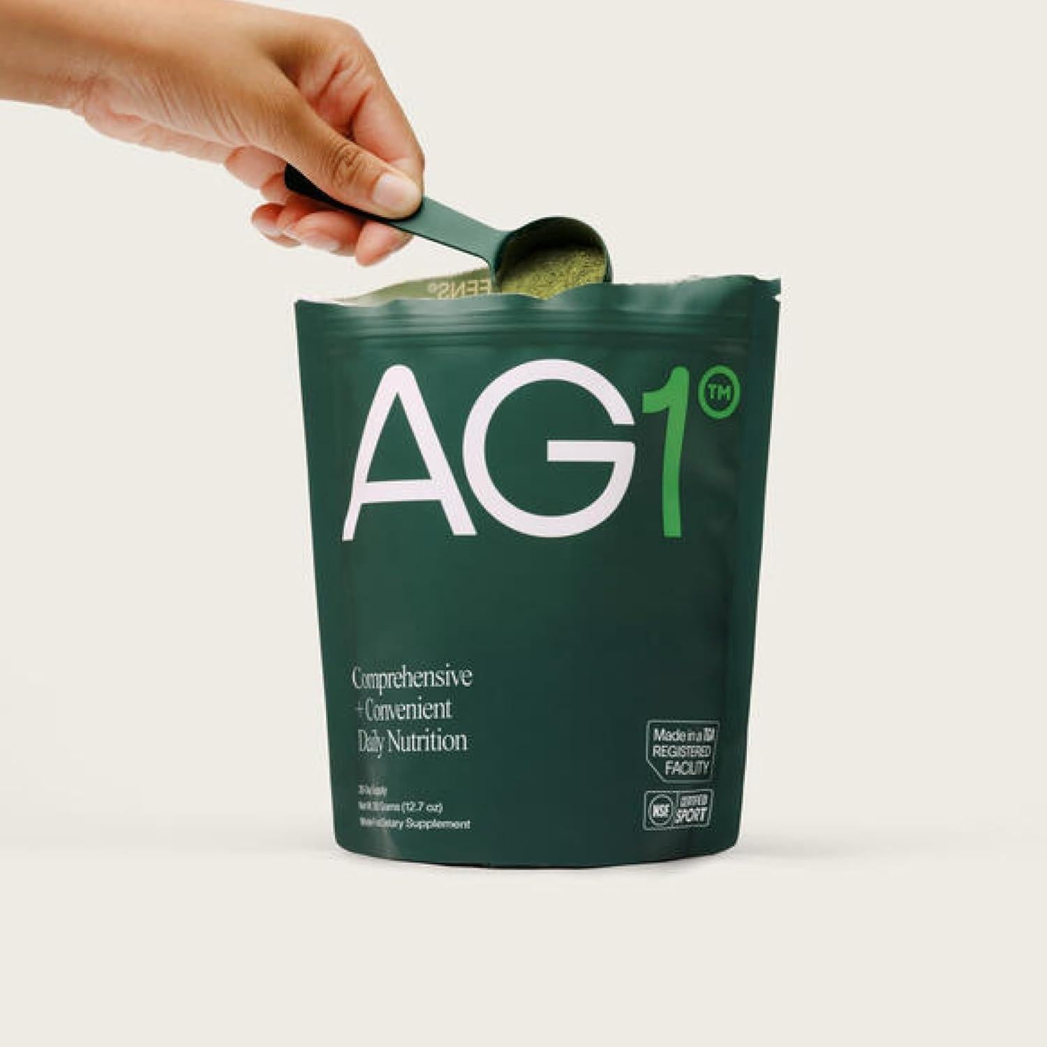 Bolsa de Recarga AG1 Greens en Polvo - 30 Porciones Vegano