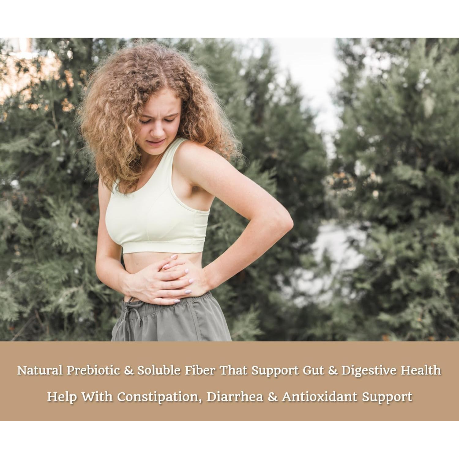 Cápsulas de Psyllium Husk Remedatech - 60 unidades, fibra prebiotica