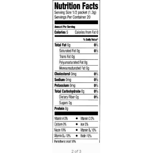 Mezcla Bebida Energética Sin Azúcar Great Value Acai Arándano 40 Paquetes