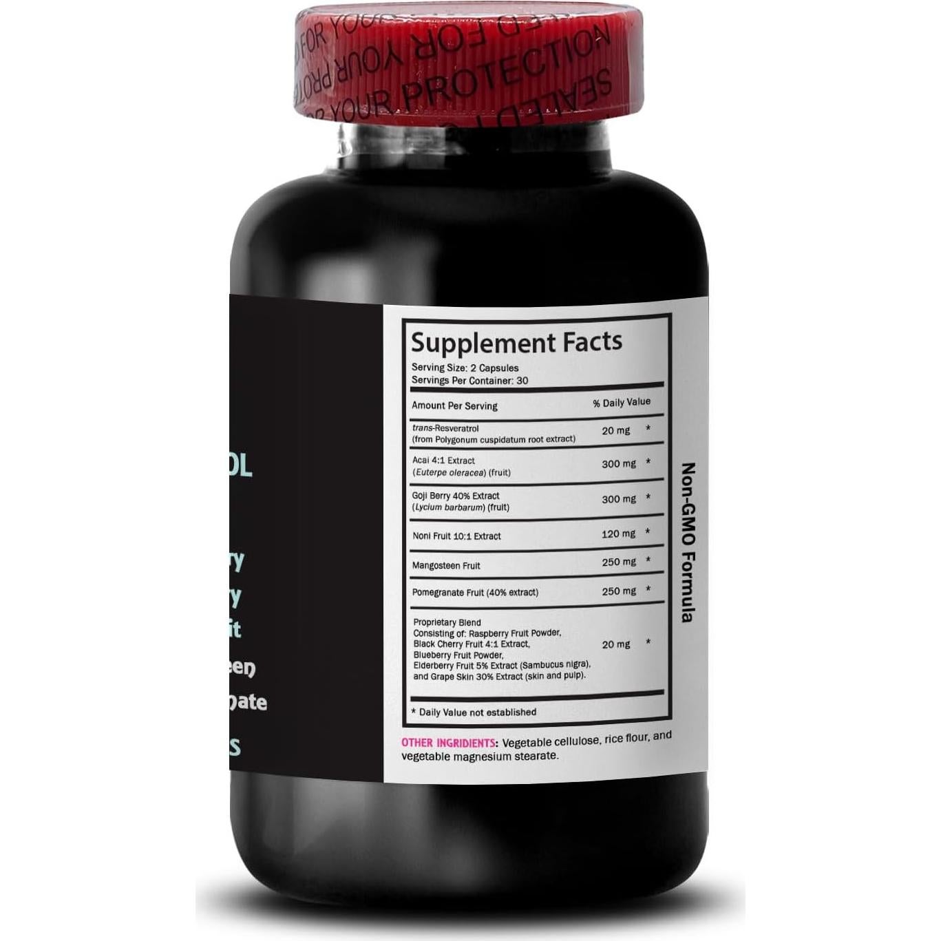 Antioxidantes de Bayas Resveratrol SWAN LIFE 240 Cápsulas