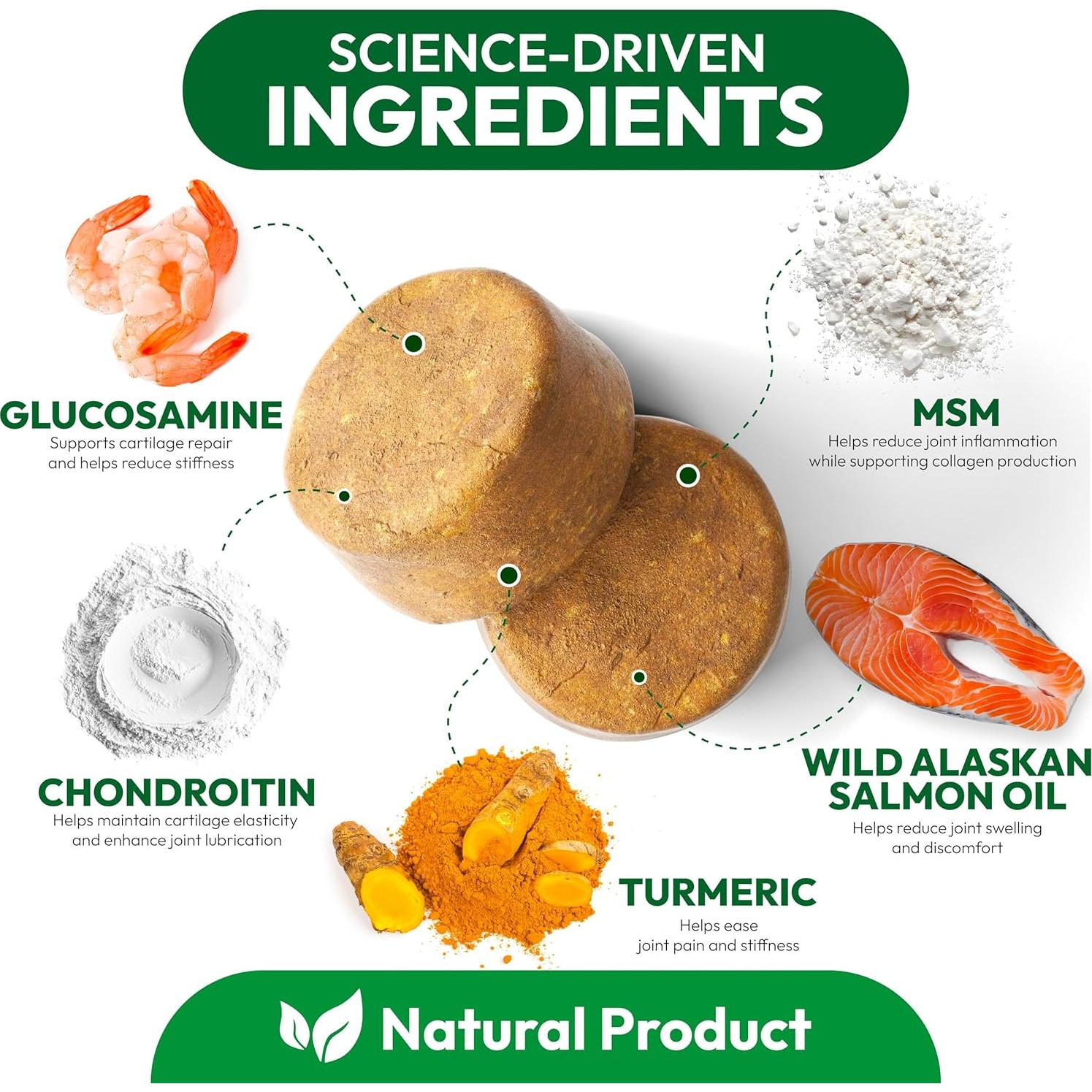 Suplemento de Glucosamina para Perros Petsology 170 Masticables