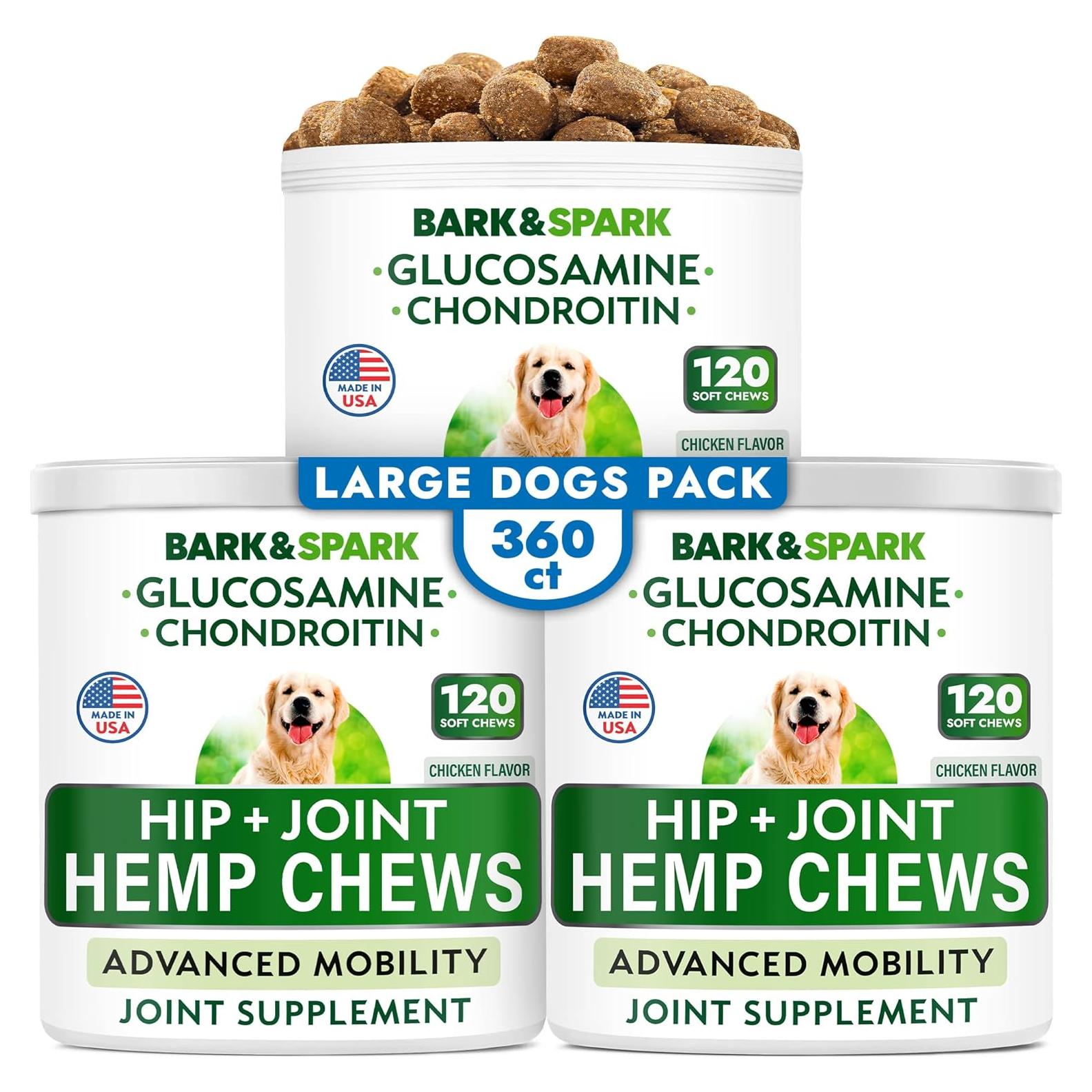 Galletas de Cáñamo Bark&Spark 360 Masticables Pollo