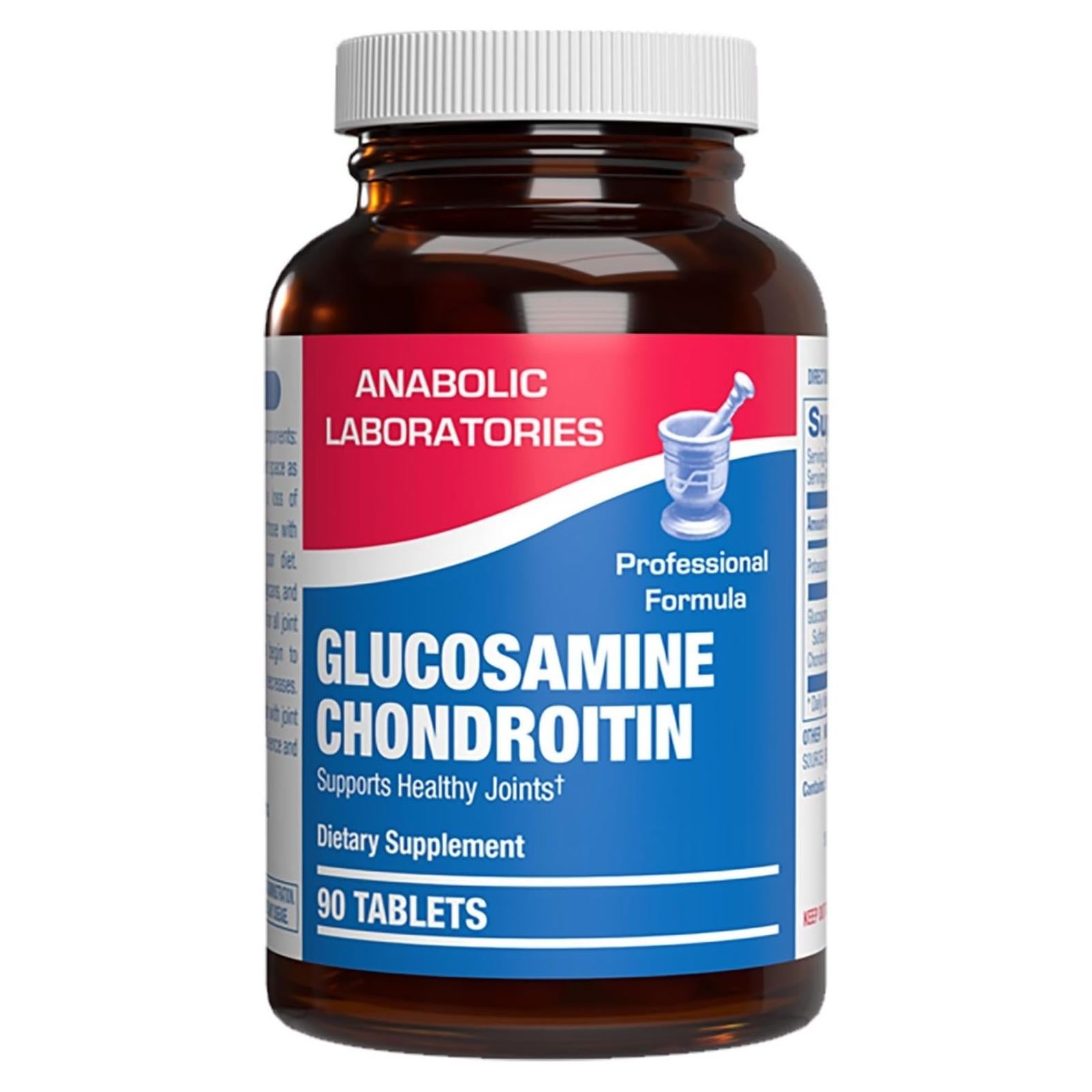 Suplemento de Glucosamina y Condroitina Anabolic Labs 90 Días