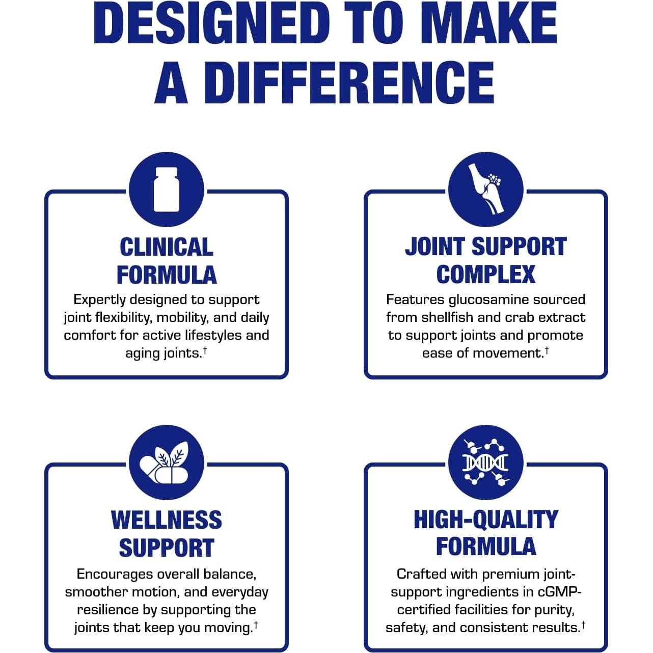 Suplemento de Glucosamina y Condroitina Anabolic Labs 90 Días