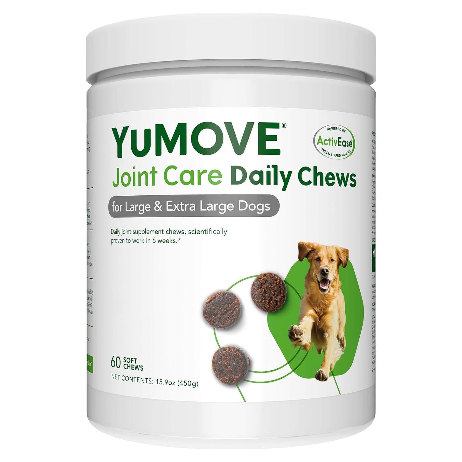 Suplemento Articular YuMOVE para Perros Grandes - 60 Masticables