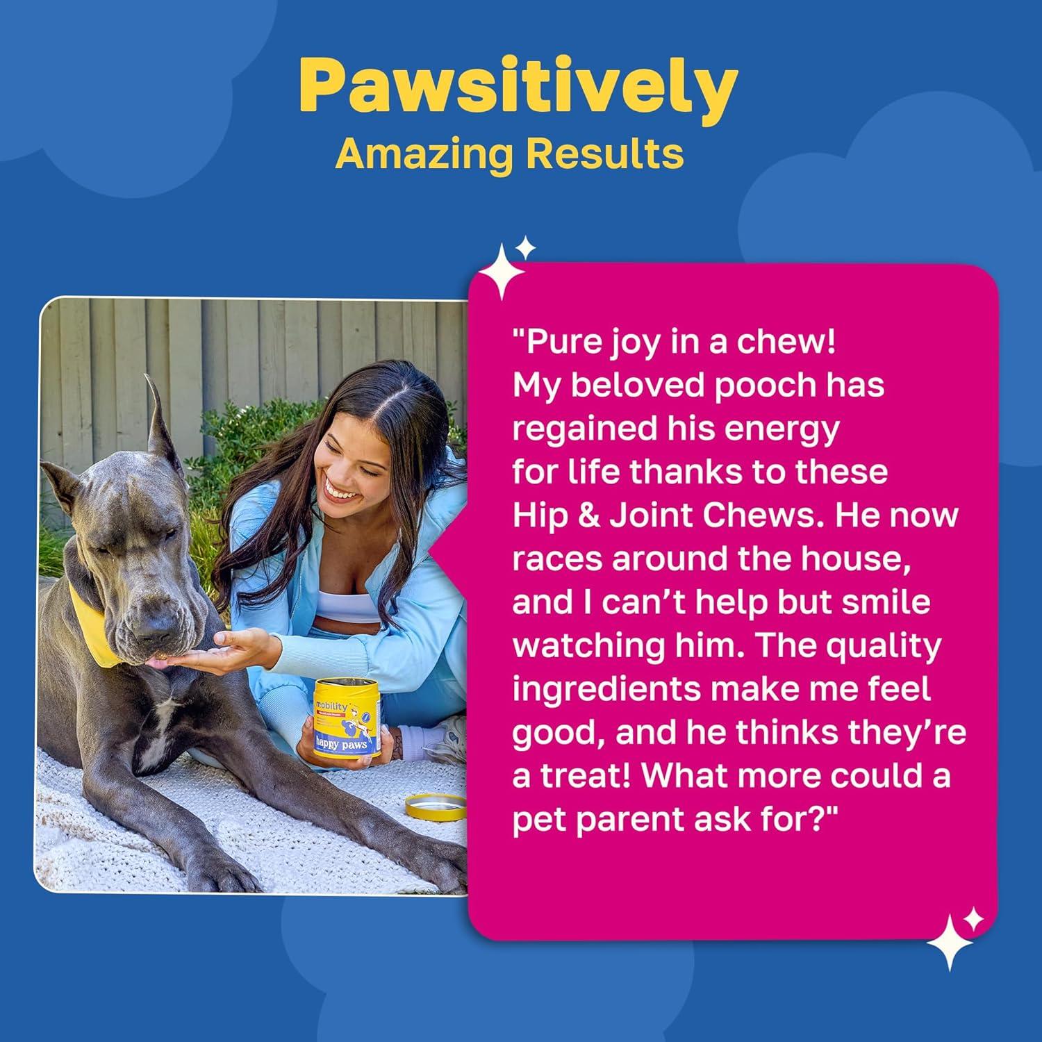 Golosinas para Perros Happy Paws 100 Unidades - Salud Articular