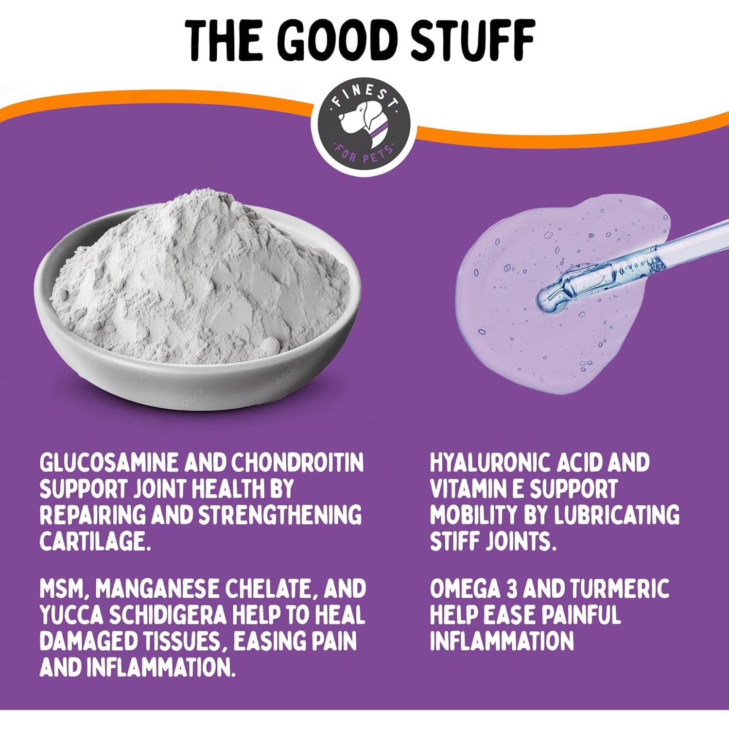 Masticables para Perros Finest For Pets - Glucosamina y Omega 3