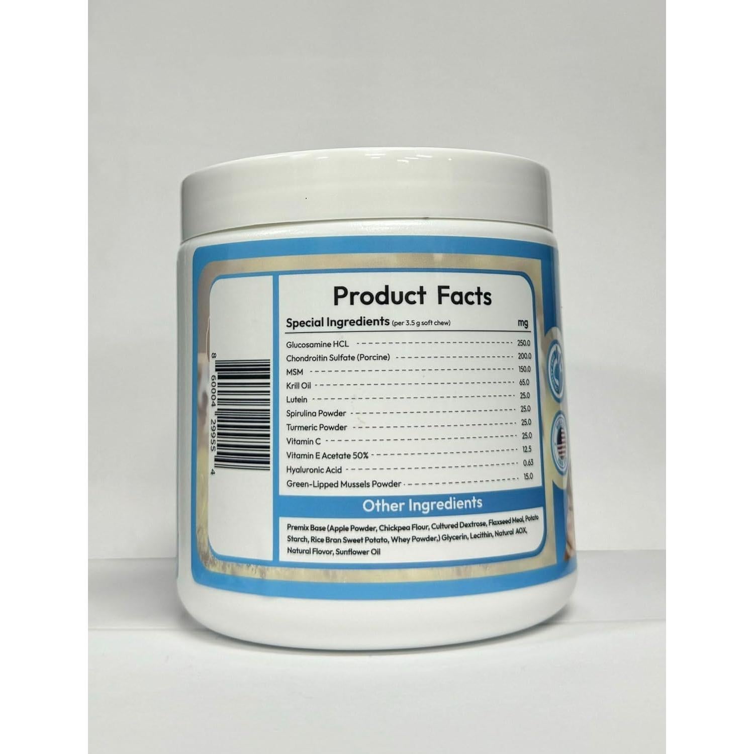 Suplemento Articular para Perros Leap - Galletas de Aceite de Krill y Glucosamina (90 unidades)