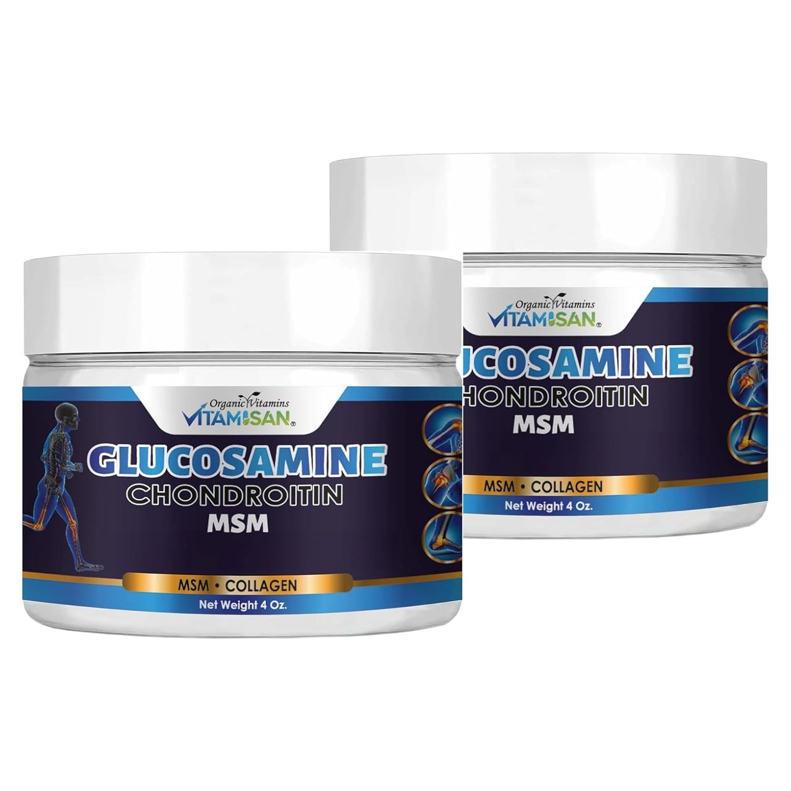 Crema de Glucosamina y Colágeno Vitamisan 226.8 g