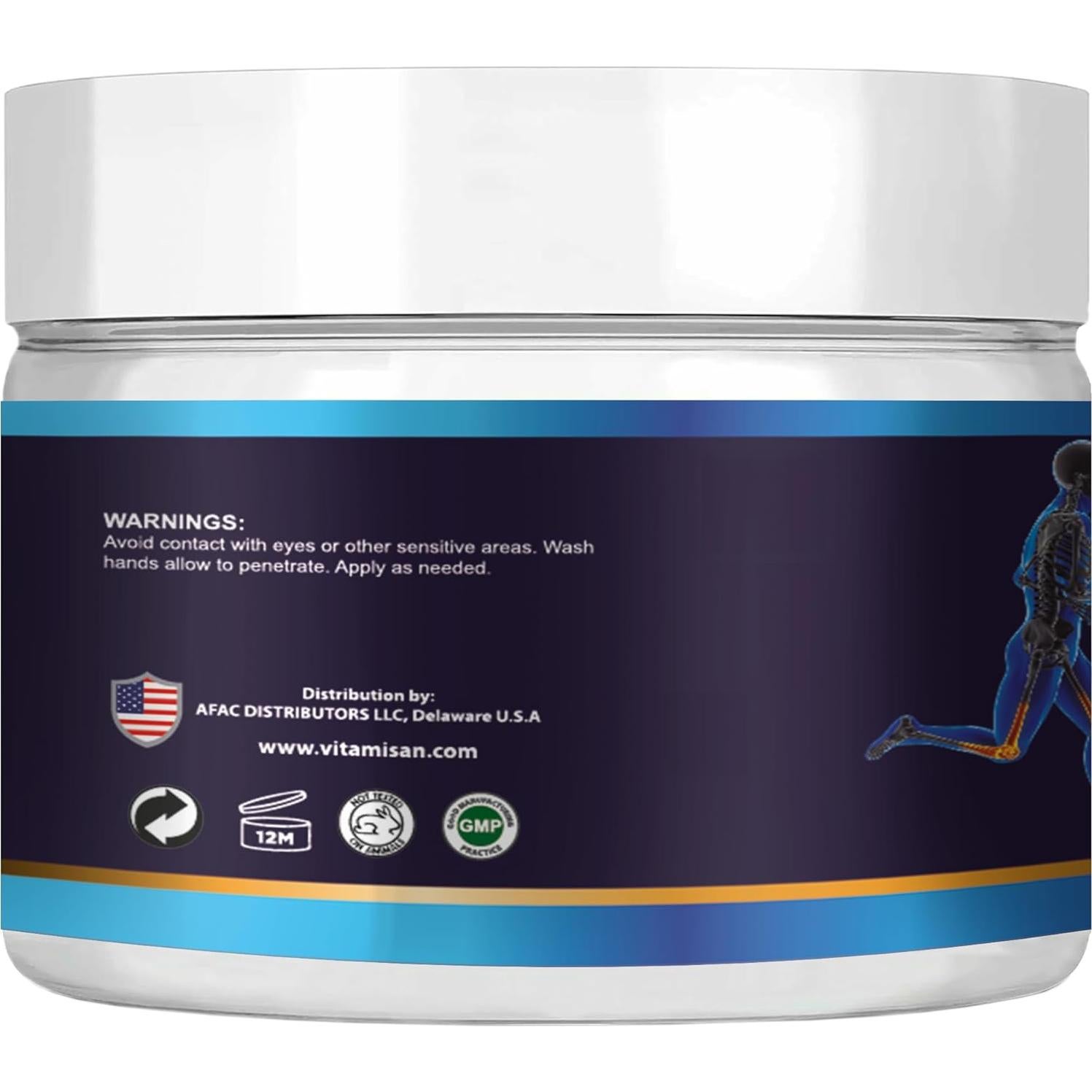 Crema de Glucosamina y Colágeno Vitamisan 226.8 g