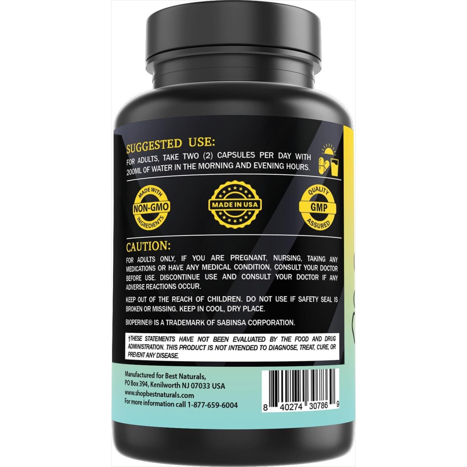 Suplemento Articular Vegano Mejor Naturales 90 Cápsulas