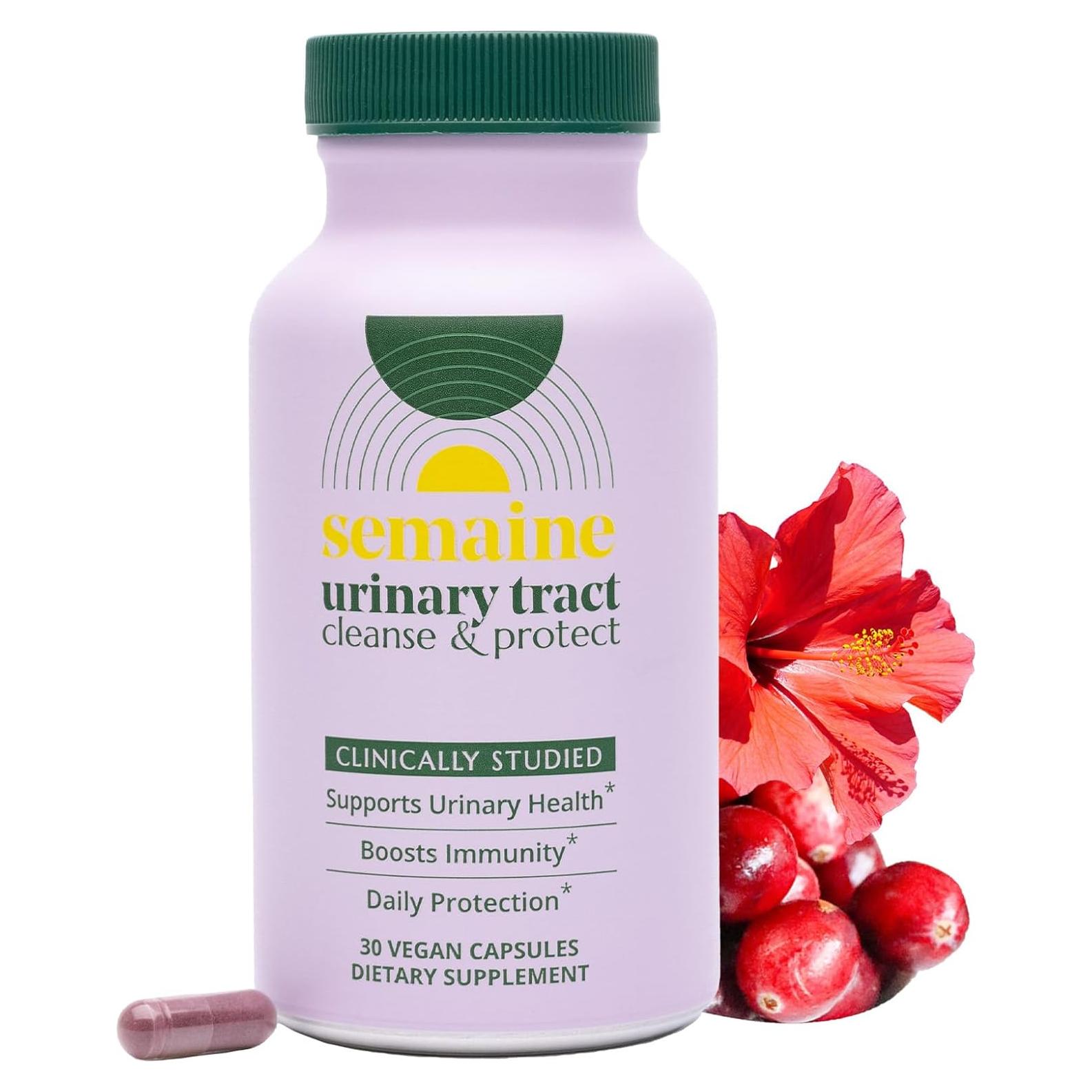 Suplemento UTI Mujeres Semaine Health 30 Cápsulas 100% Natural