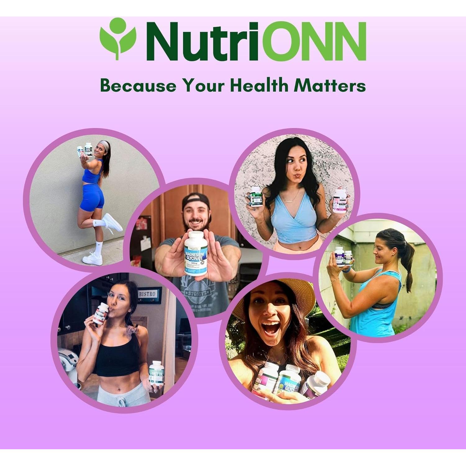 Cápsulas de Albahaca Sagrada NutriONN 500mg 120 Veganas