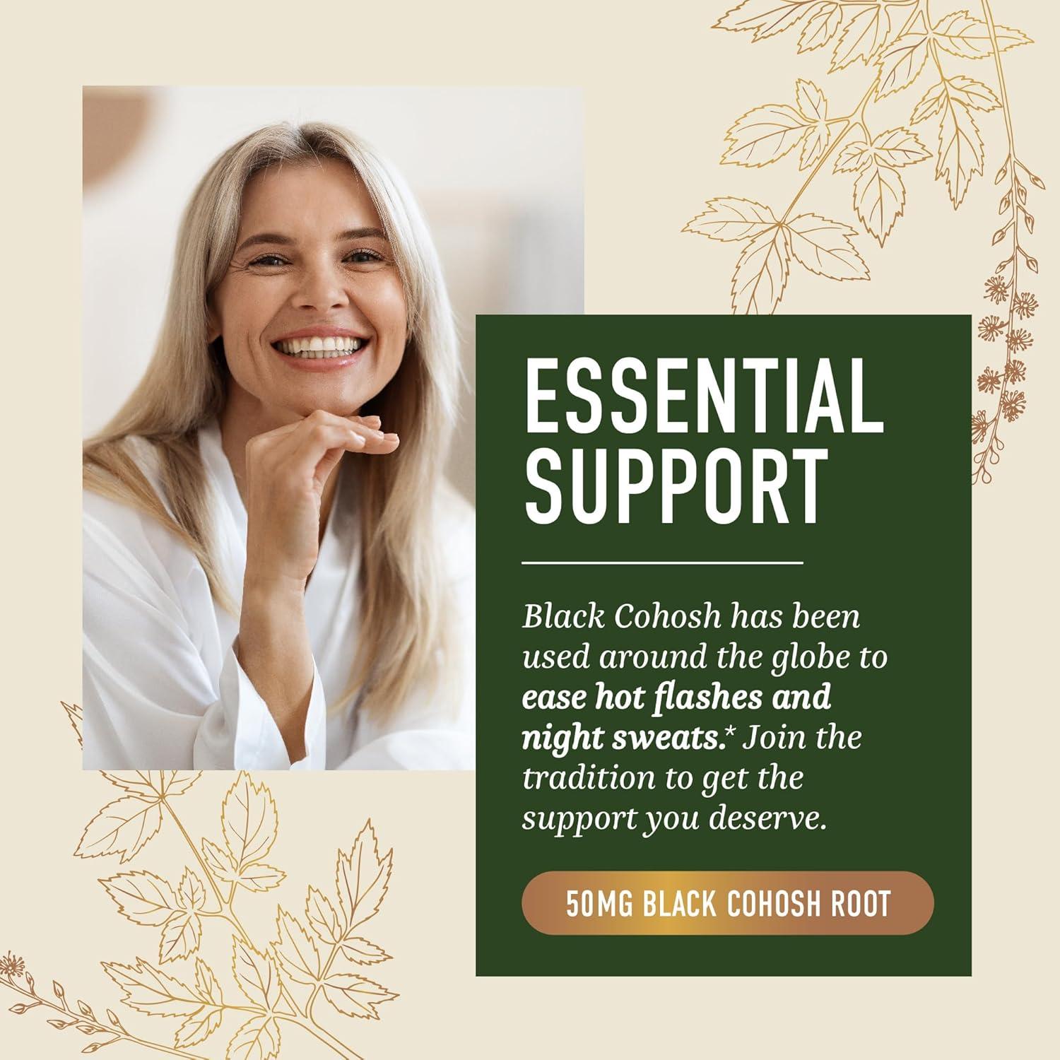 Gomitas de Cohosh Negro SMNutrition 50mg 60 Unidades Sabor Durazno