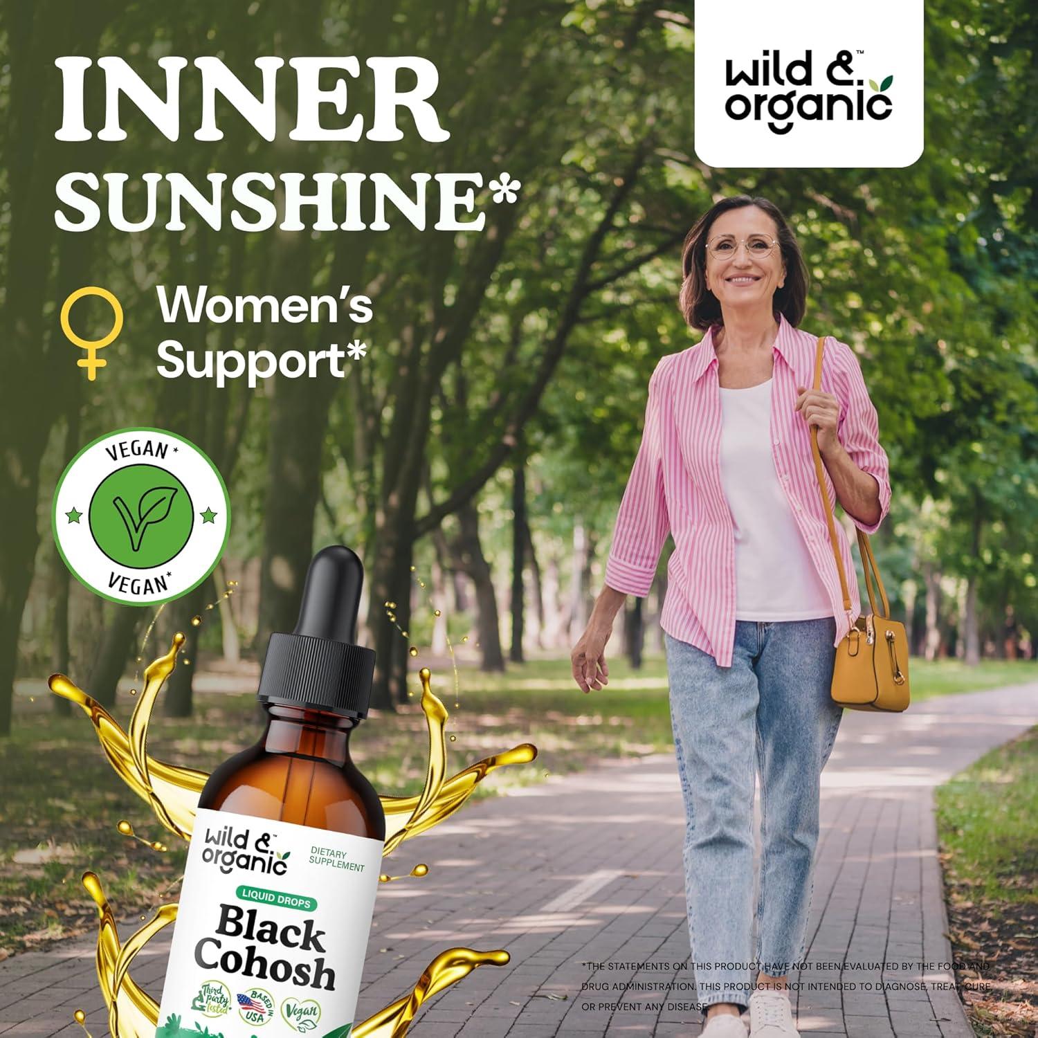 Extracto Líquido de Cohosh Negro Orgánico 540 mg - 59 ml