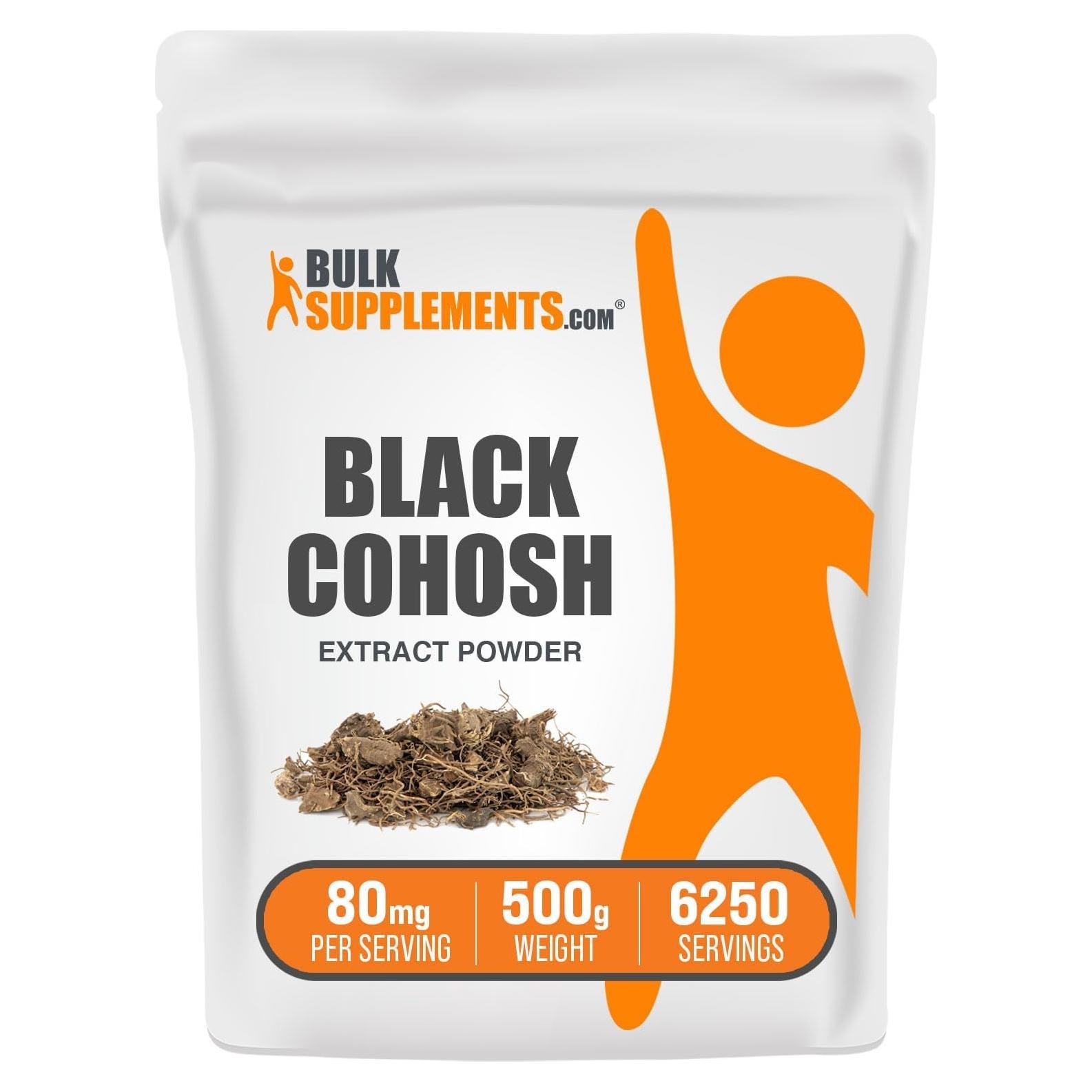 Extracto en polvo de Cohosh negro BulkSupplements 500g - 80mg por porción
