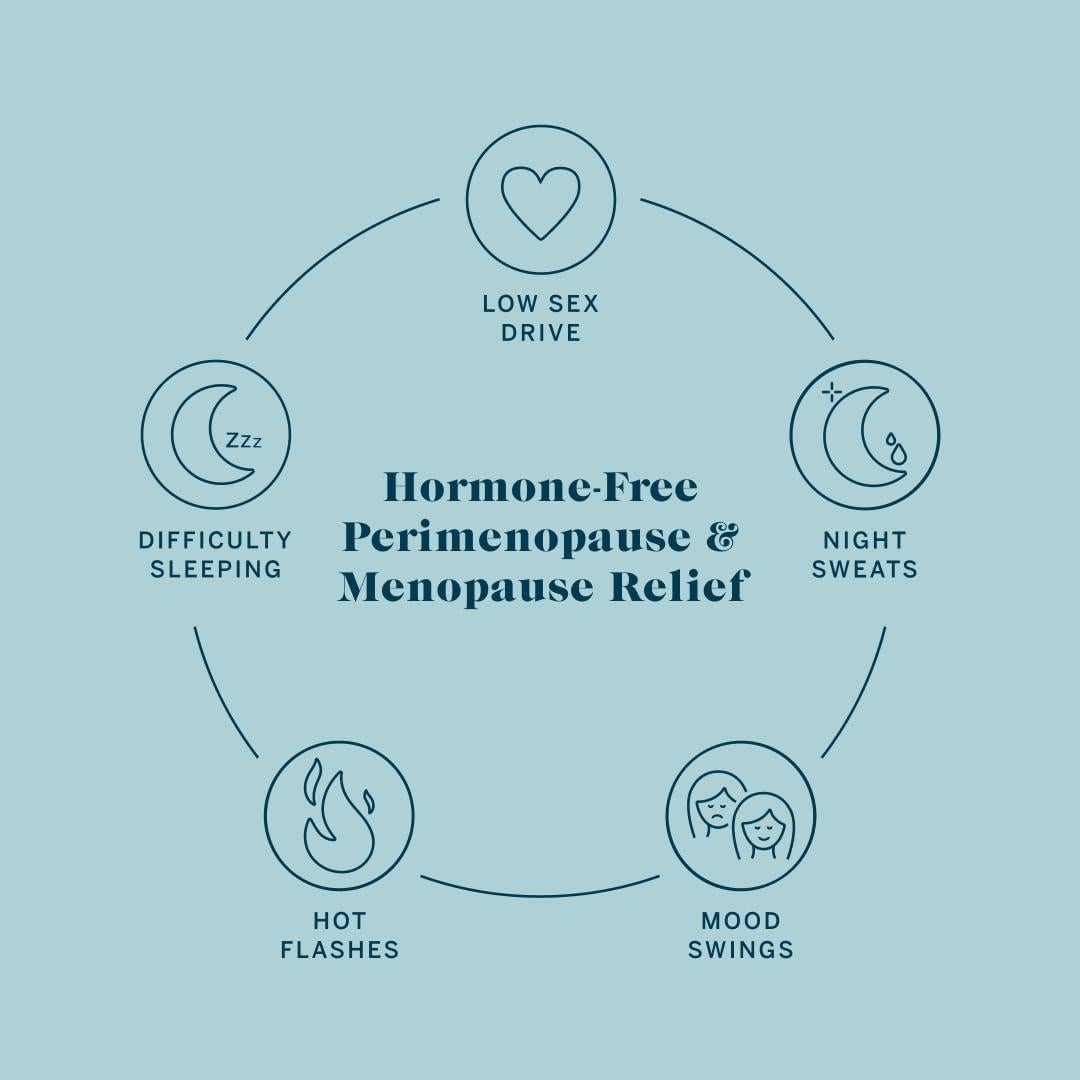 Suplemento Gemma Mantén la Calma para Menopausia - Cohosh Negro, Ashwagandha y Vitex - 49.6g