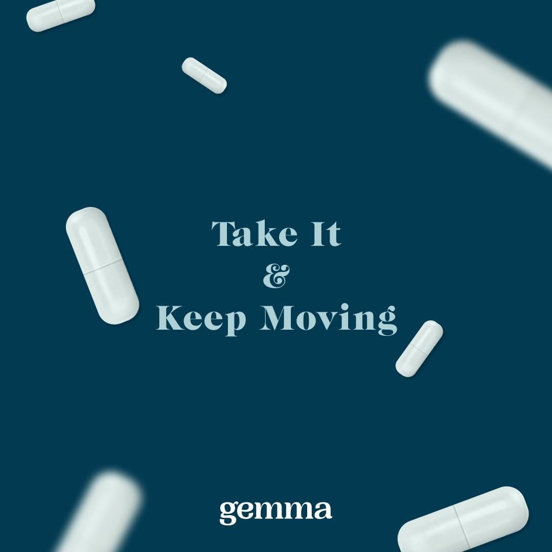 Suplemento Gemma Mantén la Calma para Menopausia - Cohosh Negro, Ashwagandha y Vitex - 49.6g