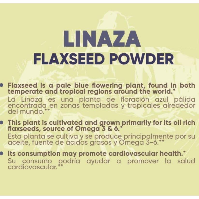 Polvo de Linaza Mikhuy 100g Vegano Sin Gluten - 3 Paquetes
