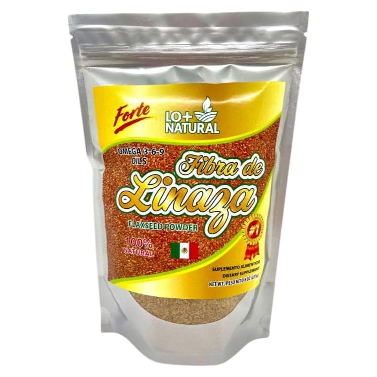 Fibra de Linaza 100% Natural FORTE 227g Suplemento Dietético