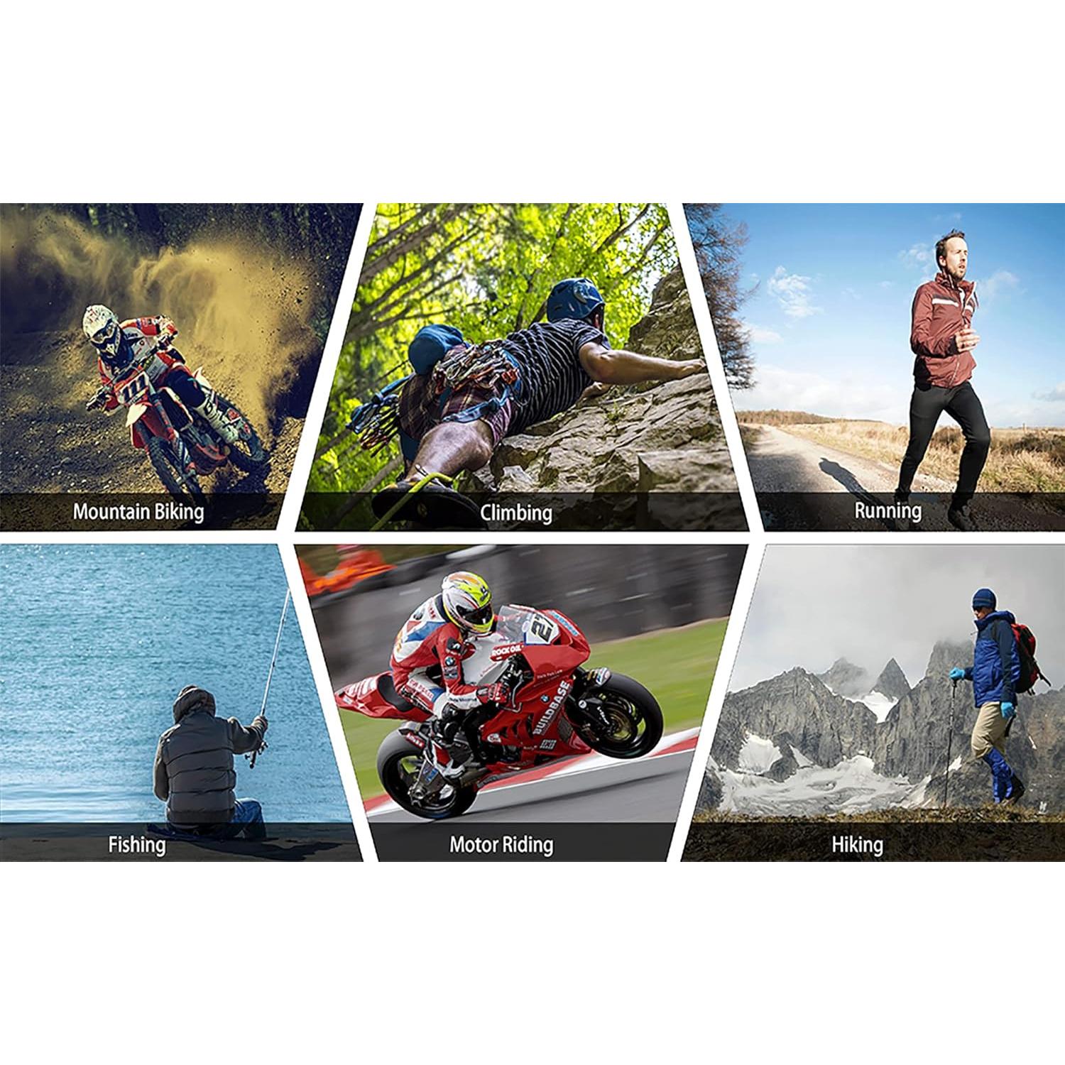 Guantes de Motocicleta FASTGOOSE Transpirables Unisex