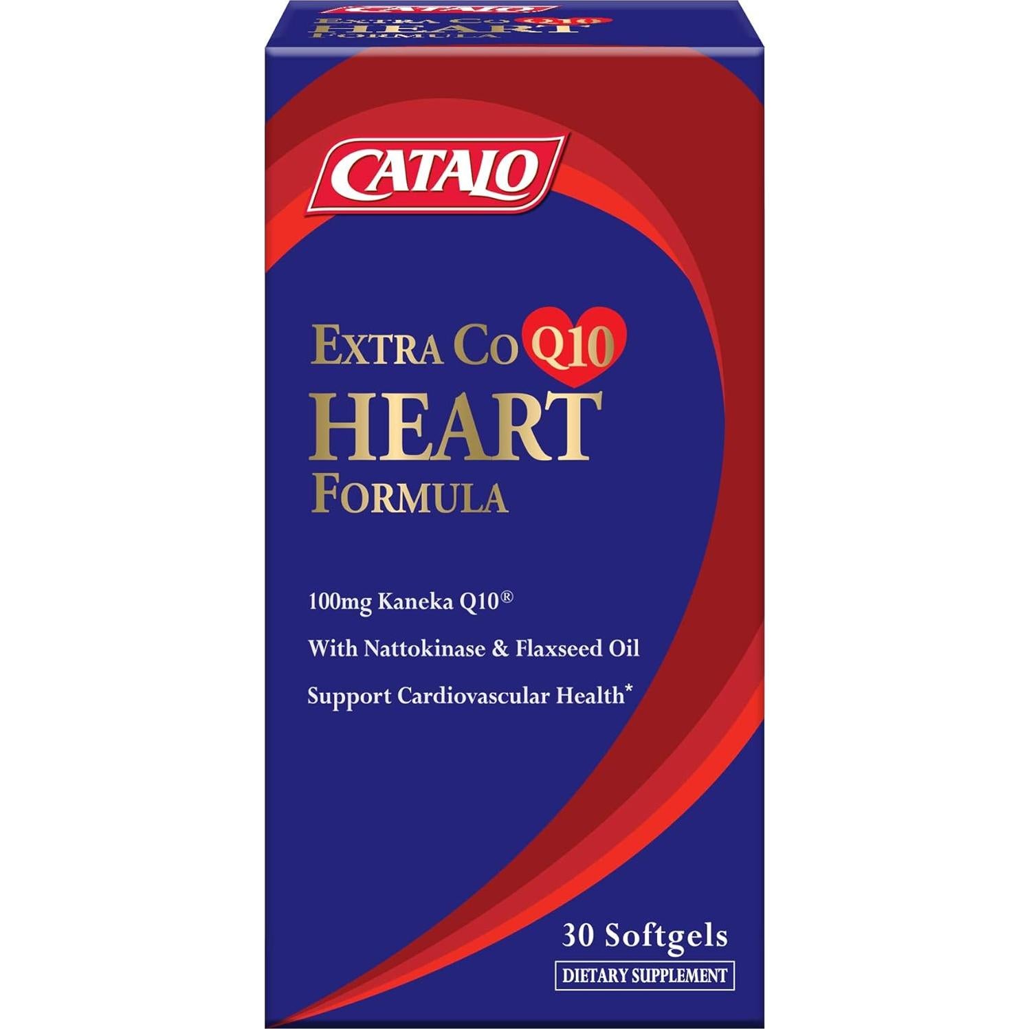 Suplemento CoQ10 CATALO 100mg - 60 Gelatinas Blandas Sin Gluten