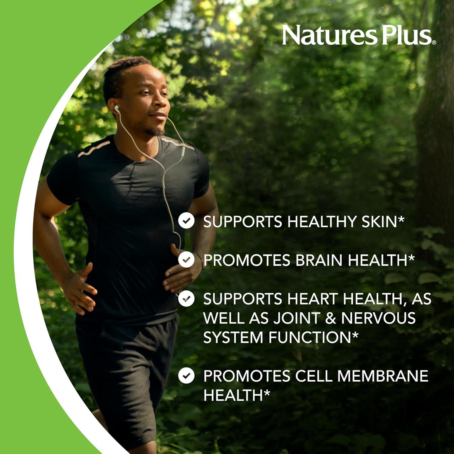 Suplemento Omega 3 6 9 Natures Plus 1200 mg 60 Softgels