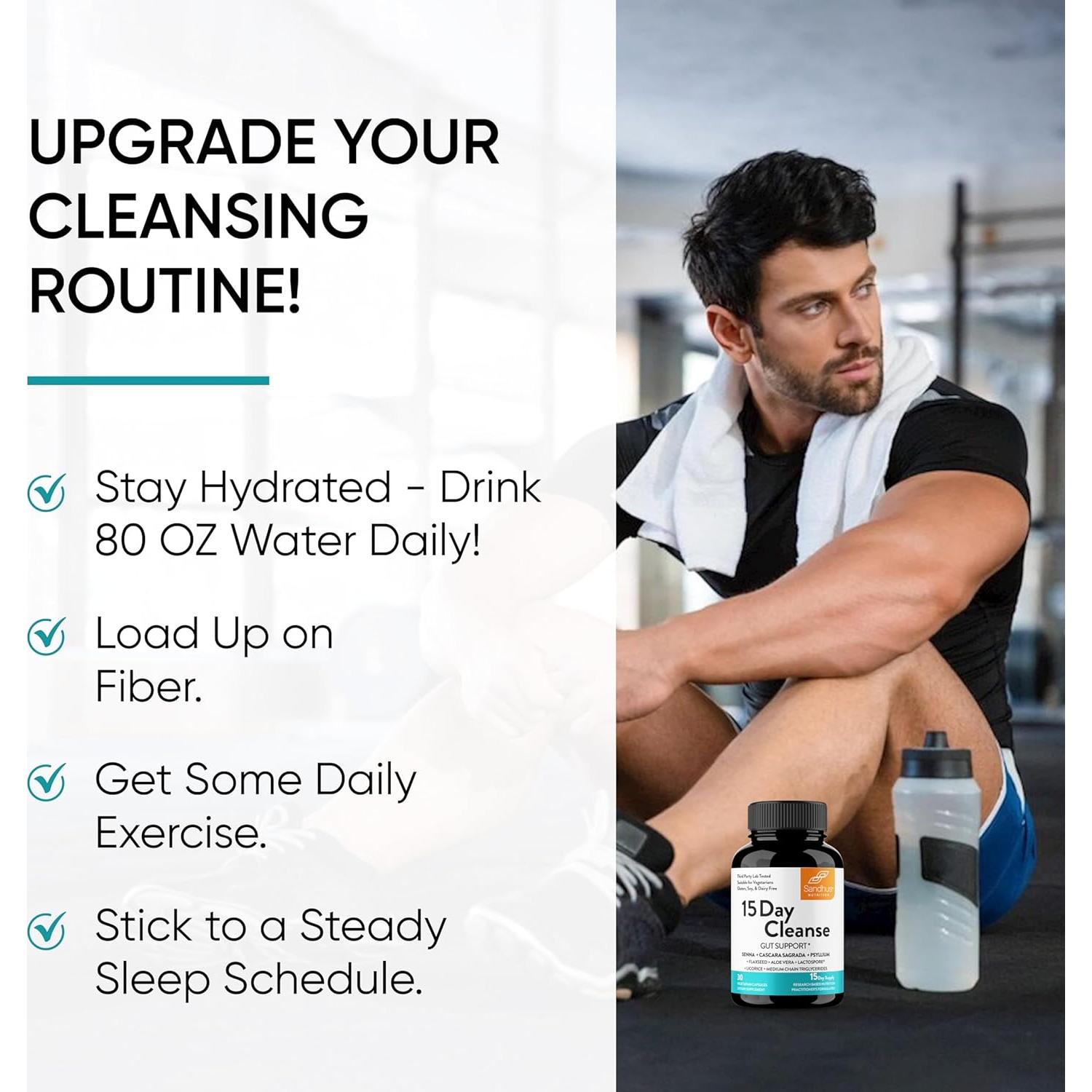 Suplemento de Limpieza Hepática y Intestinal Sandhu 100 cápsulas