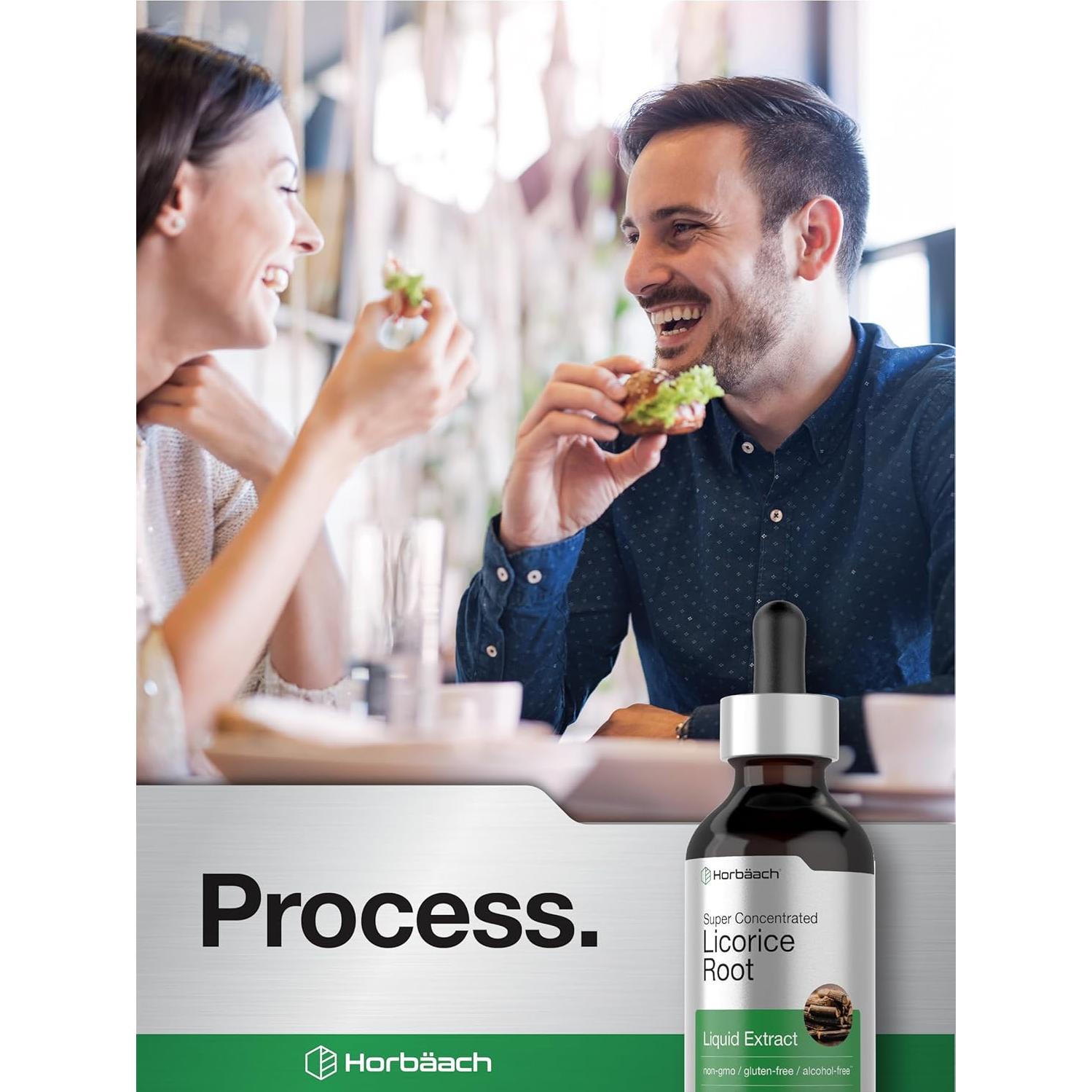 Extracto Líquido de Raíz de Regaliz Horbäach 60 ml Sin Alcohol