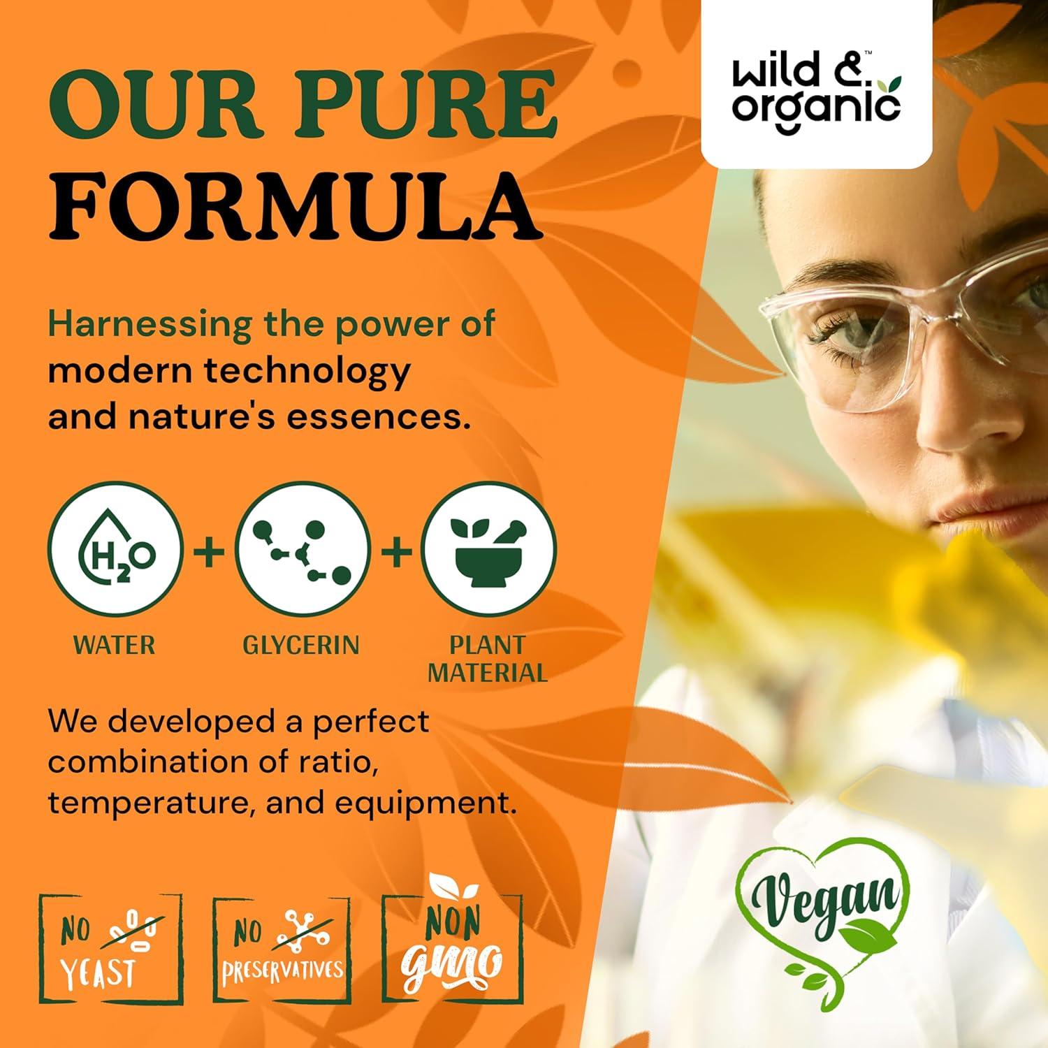 Tintura de Raíz de Regaliz Silvestre y Orgánico 118.29 ml - Suplemento Digestivo Vegano