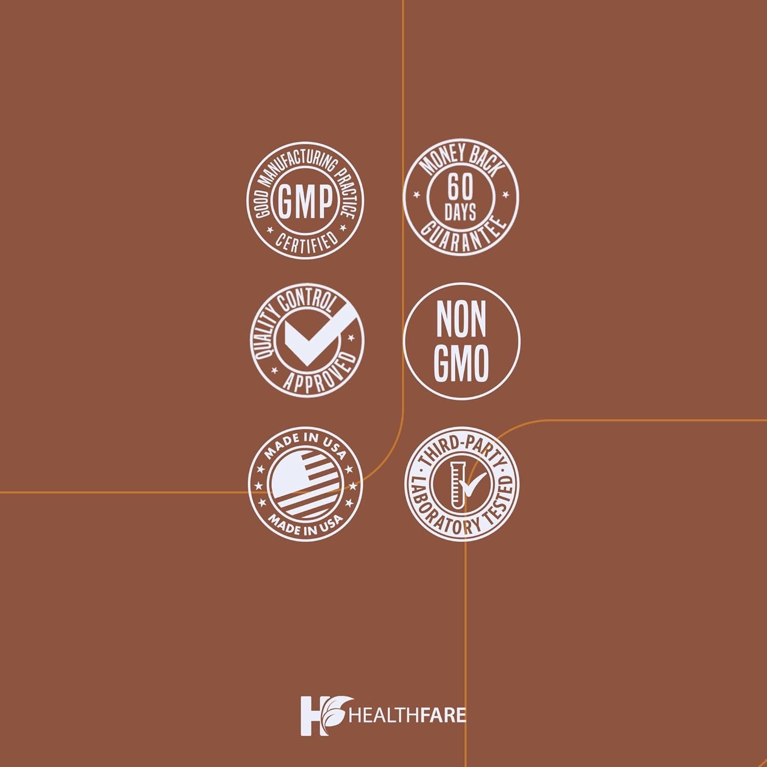 Suplemento Vegano de Regaliz HealthFare 900mg - 200 Cápsulas