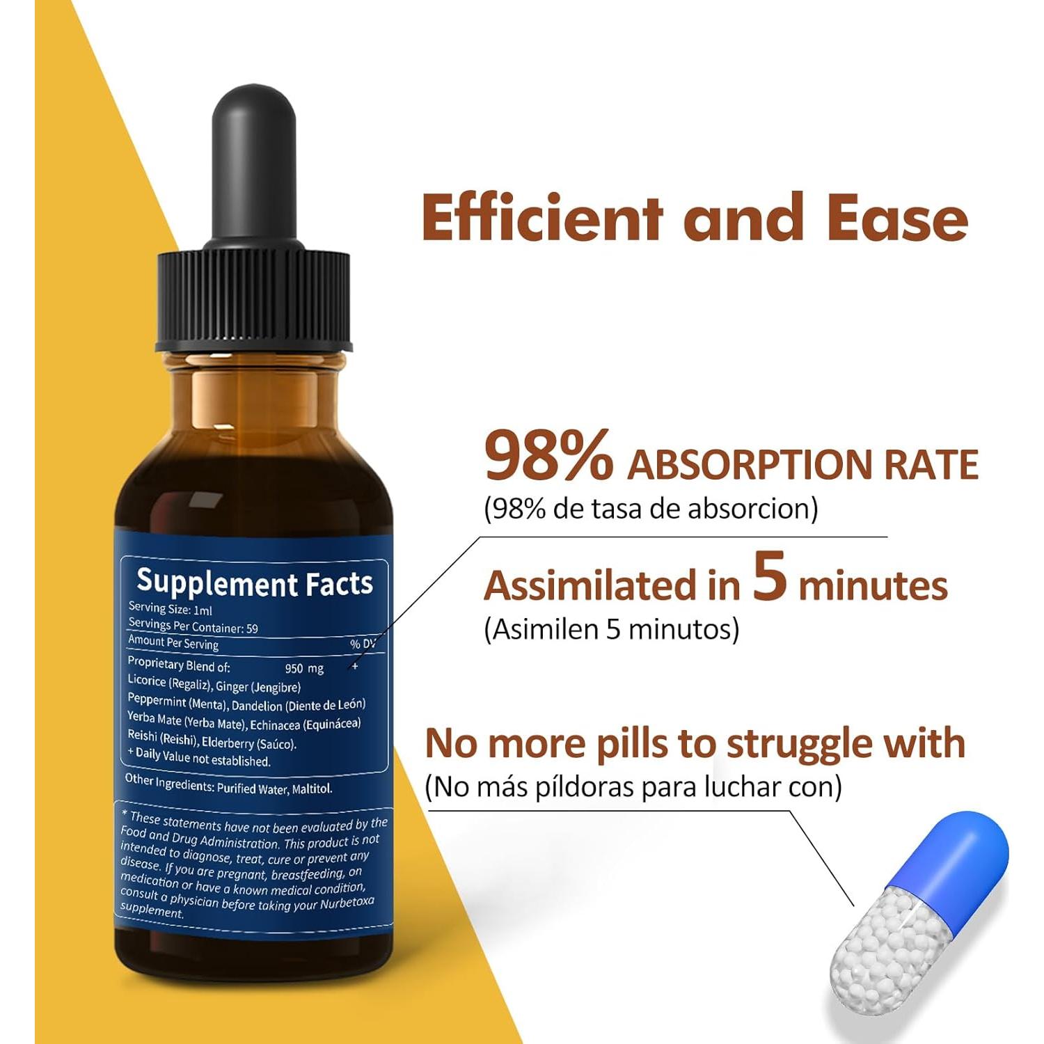 Extracto de Regaliz 59 ml - Suplemento Digestivo Natural