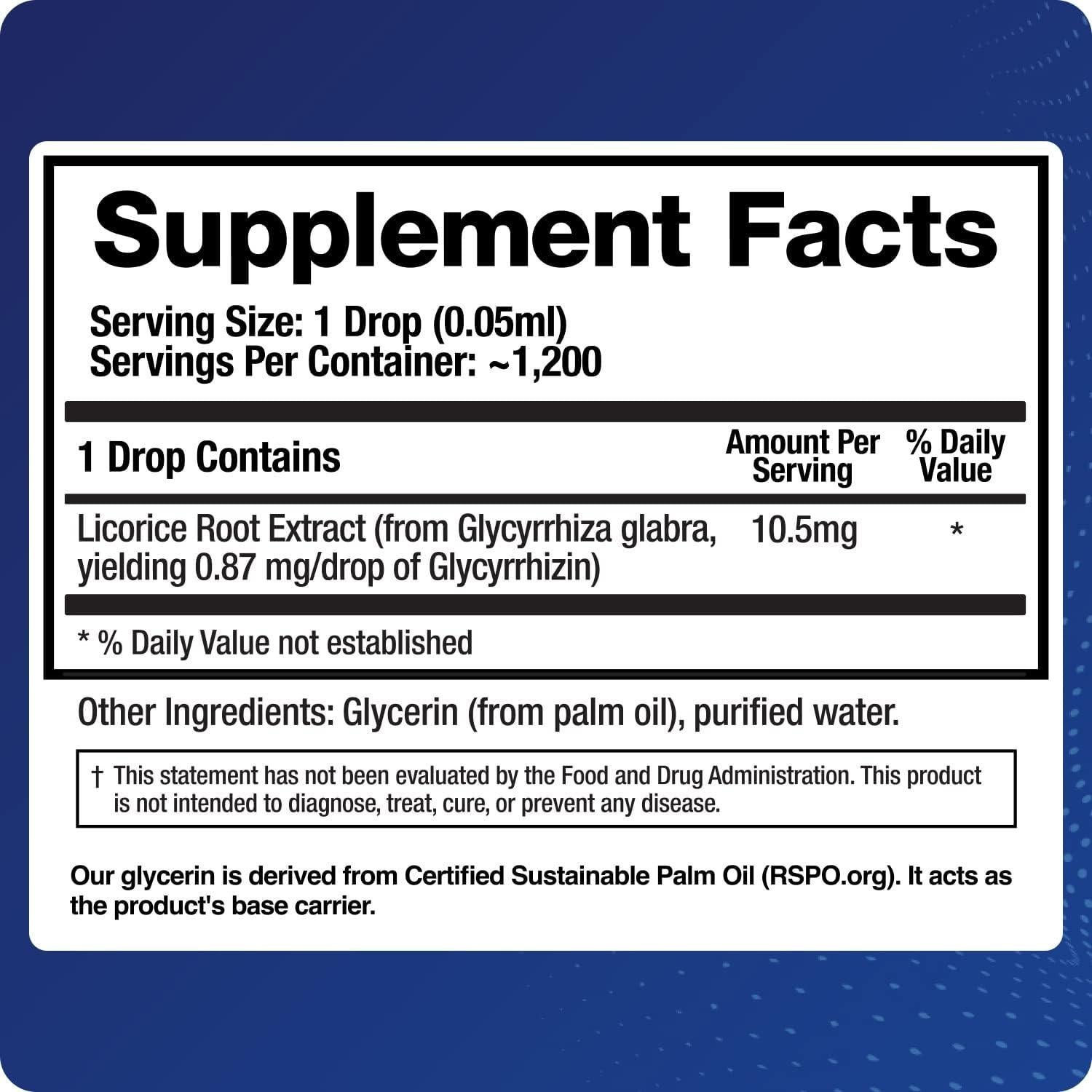 Extracto de Raíz de Regaliz BioMatrix 1200 Gotas 0.87 mg/gota