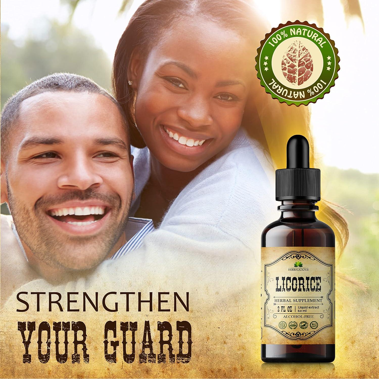 Extracto de Raíz de Regaliz Orgánico Herbalicious 59.15 ml