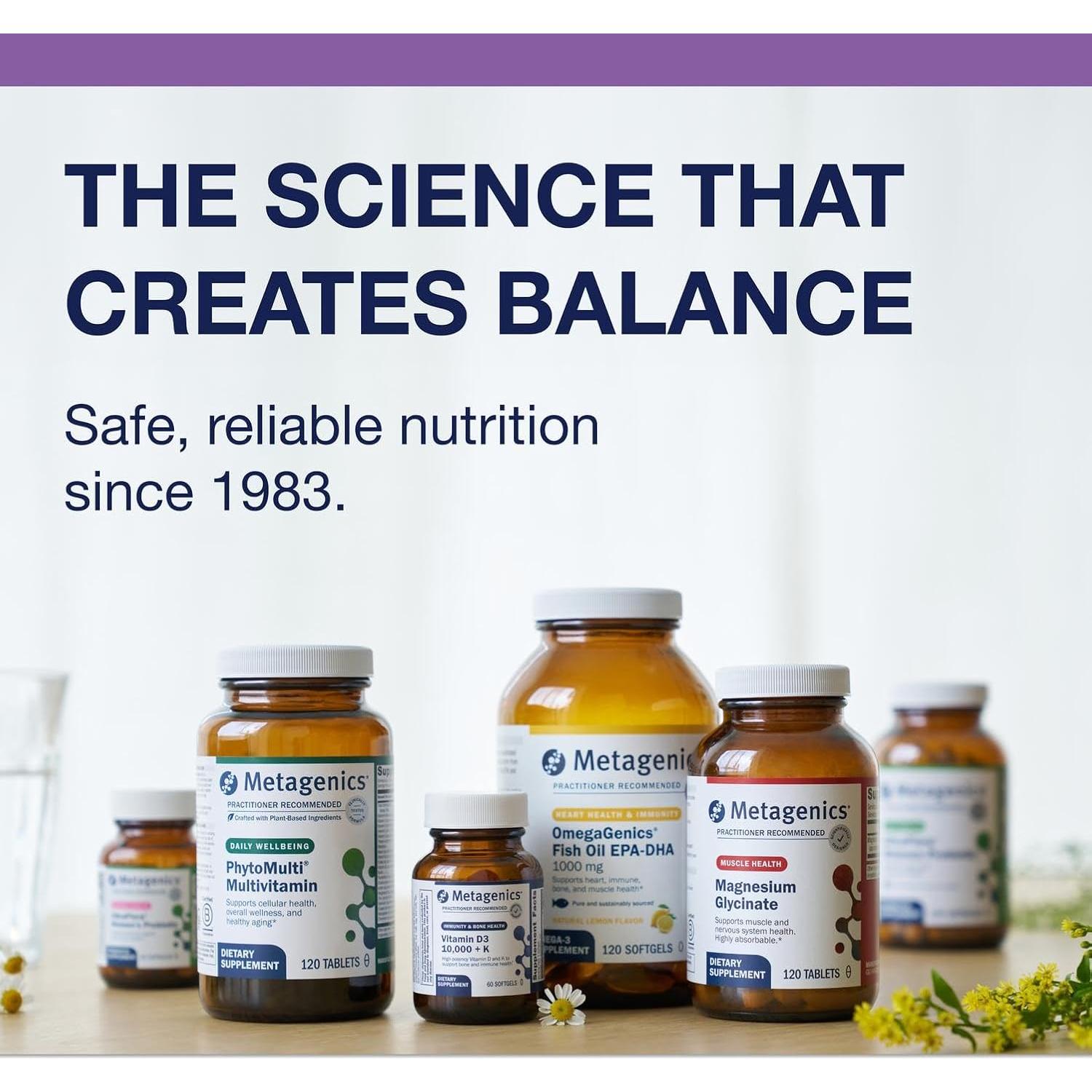 Suplemento Regaliz Plus Metagenics 60 Tabletas - Estrés y Cortisol