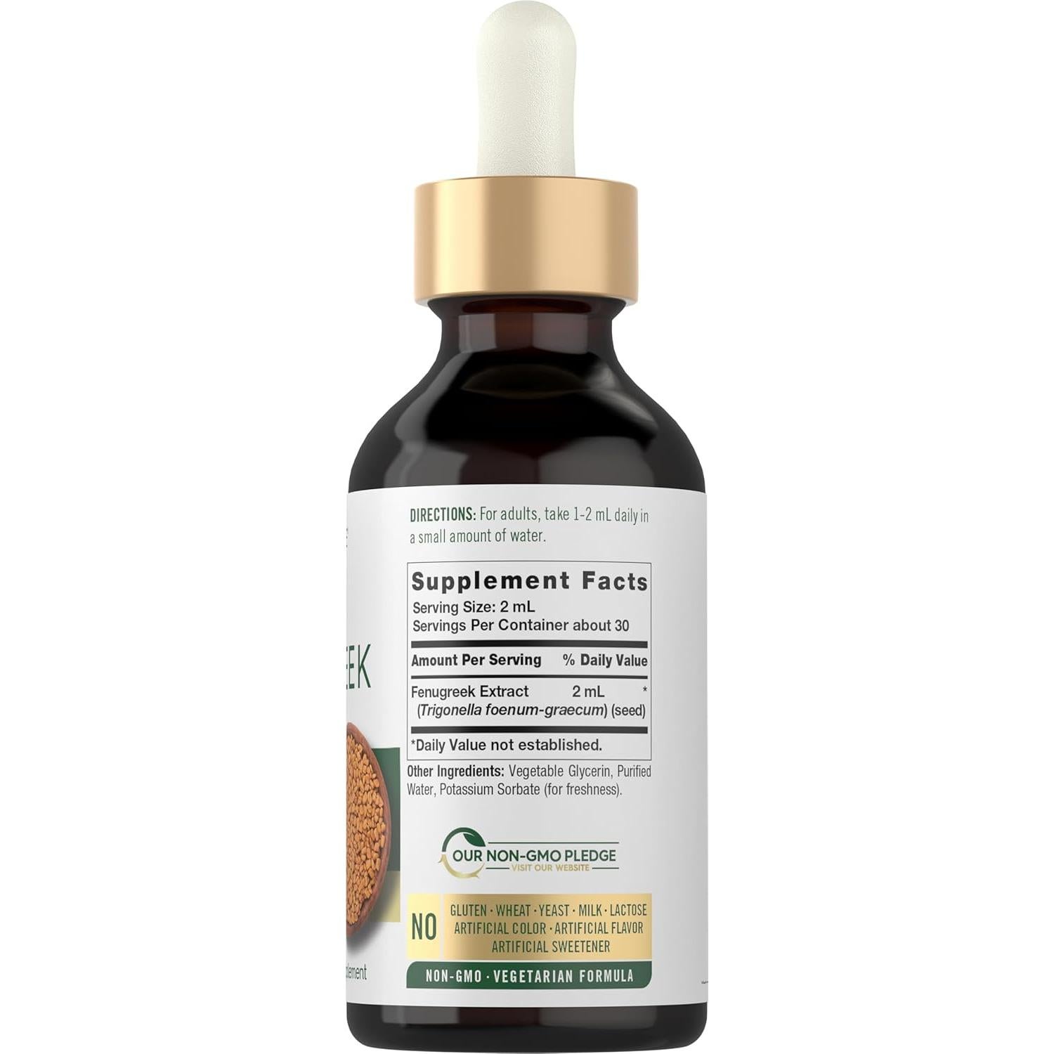 Extracto líquido de fenogreco Carlyle 59.15 ml | Vegetariano