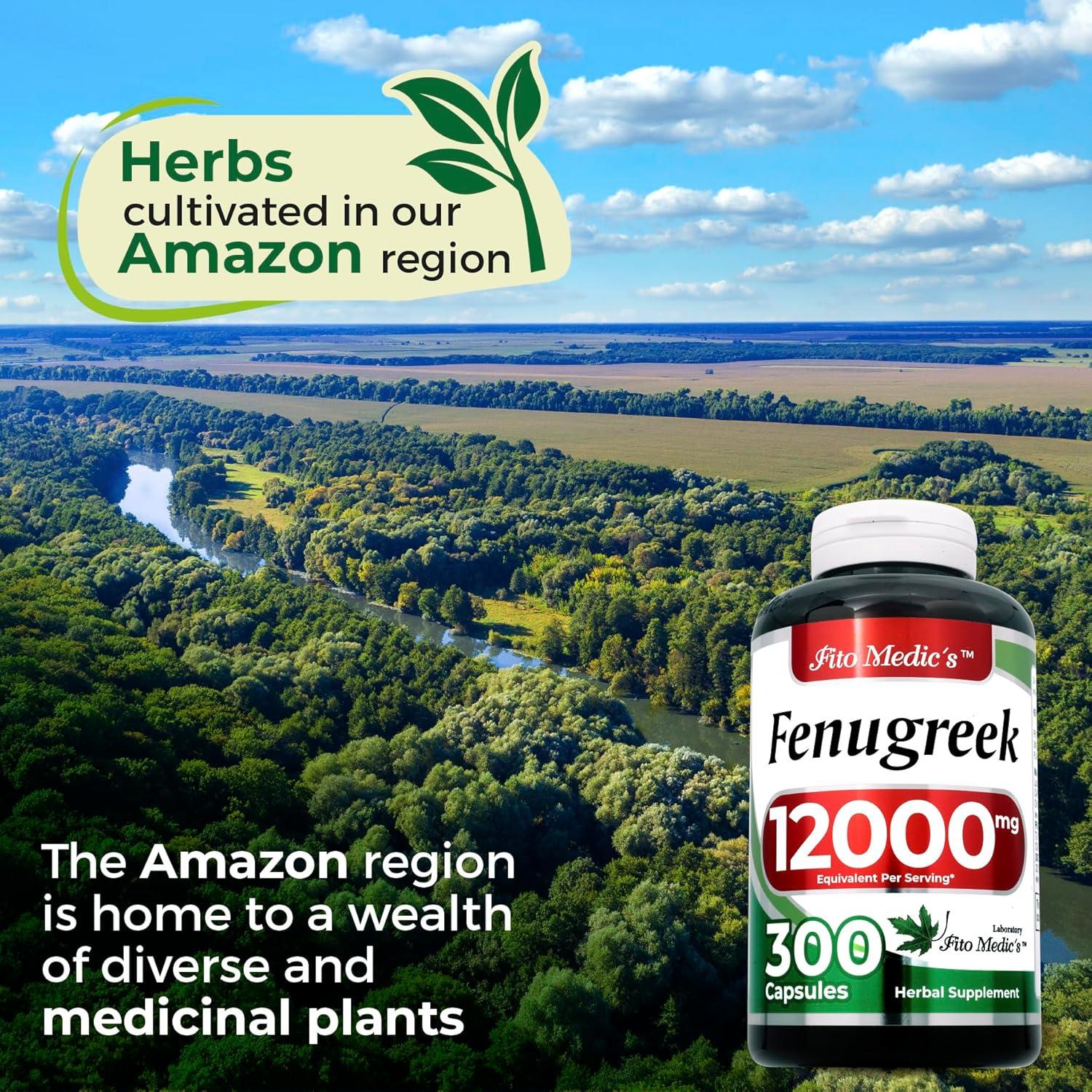 Cápsulas de Fenogreco FITO MEDIC'S 300 Unidades 12000 mg