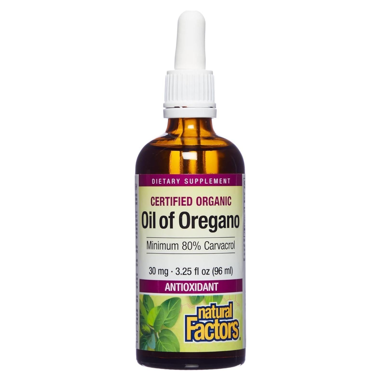 Aceite de Orégano Orgánico 96.8 ml - Factores Naturales