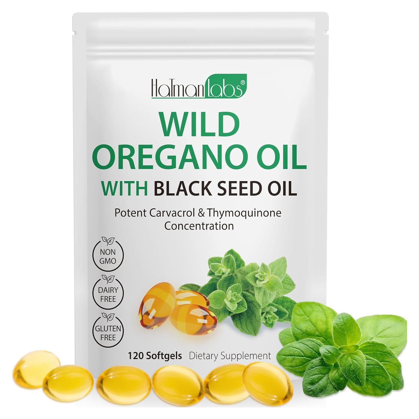 Suplemento Aceite de Orégano Softgels 120 Cápsulas 6000mg