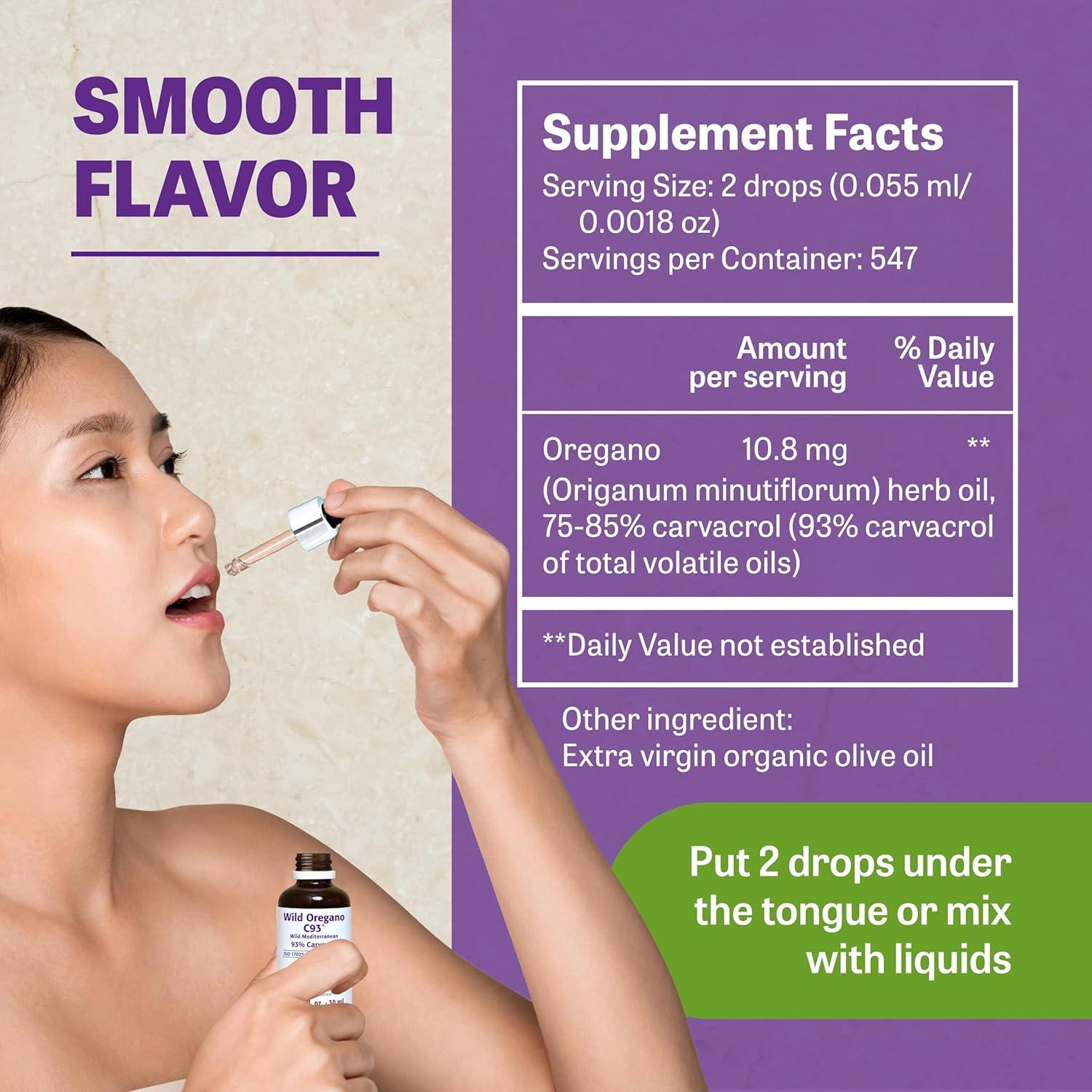 Aceite de Orégano Silvestre C93 Nuevas Raíces 30 ml - 93% Carvacrol