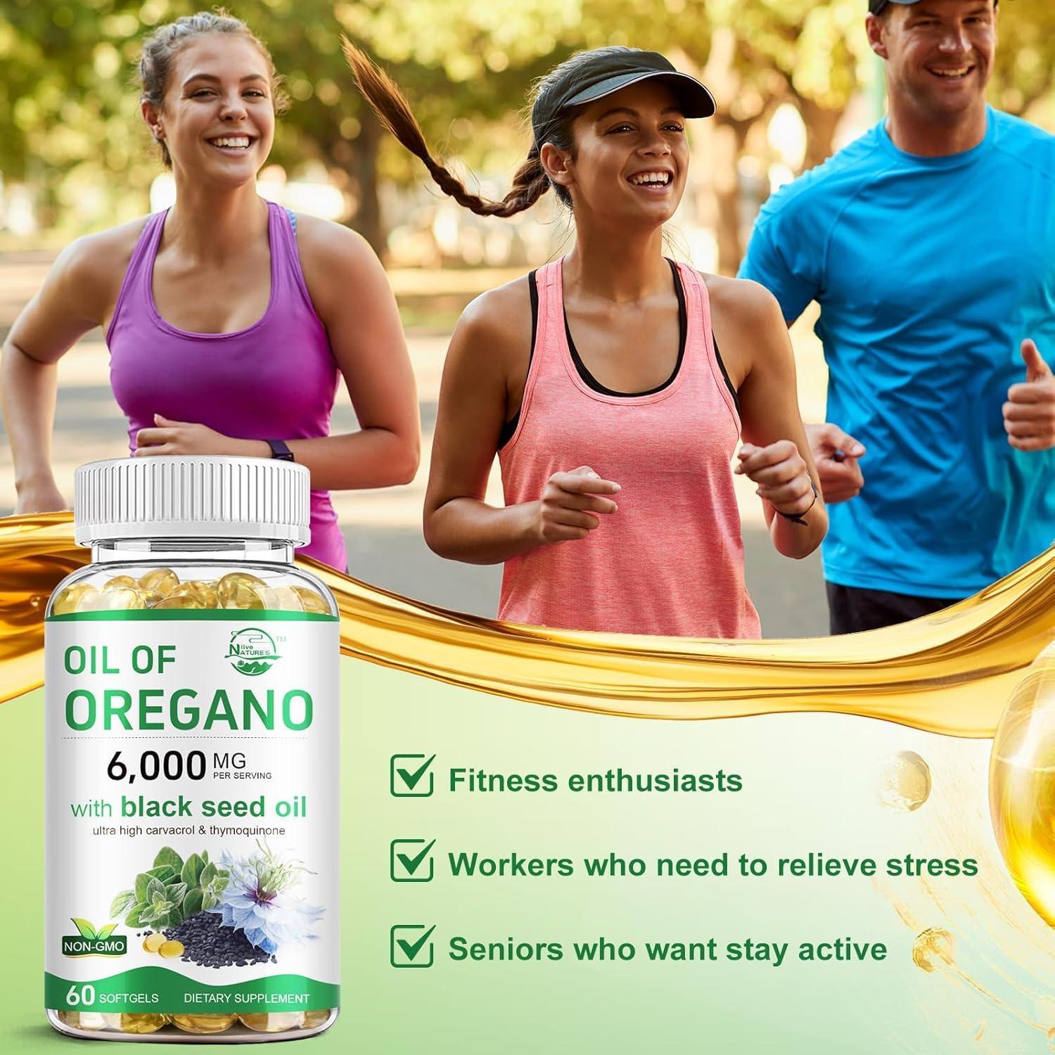 Suplemento Aceite de Orégano Nature 60 Softgels 300 mg
